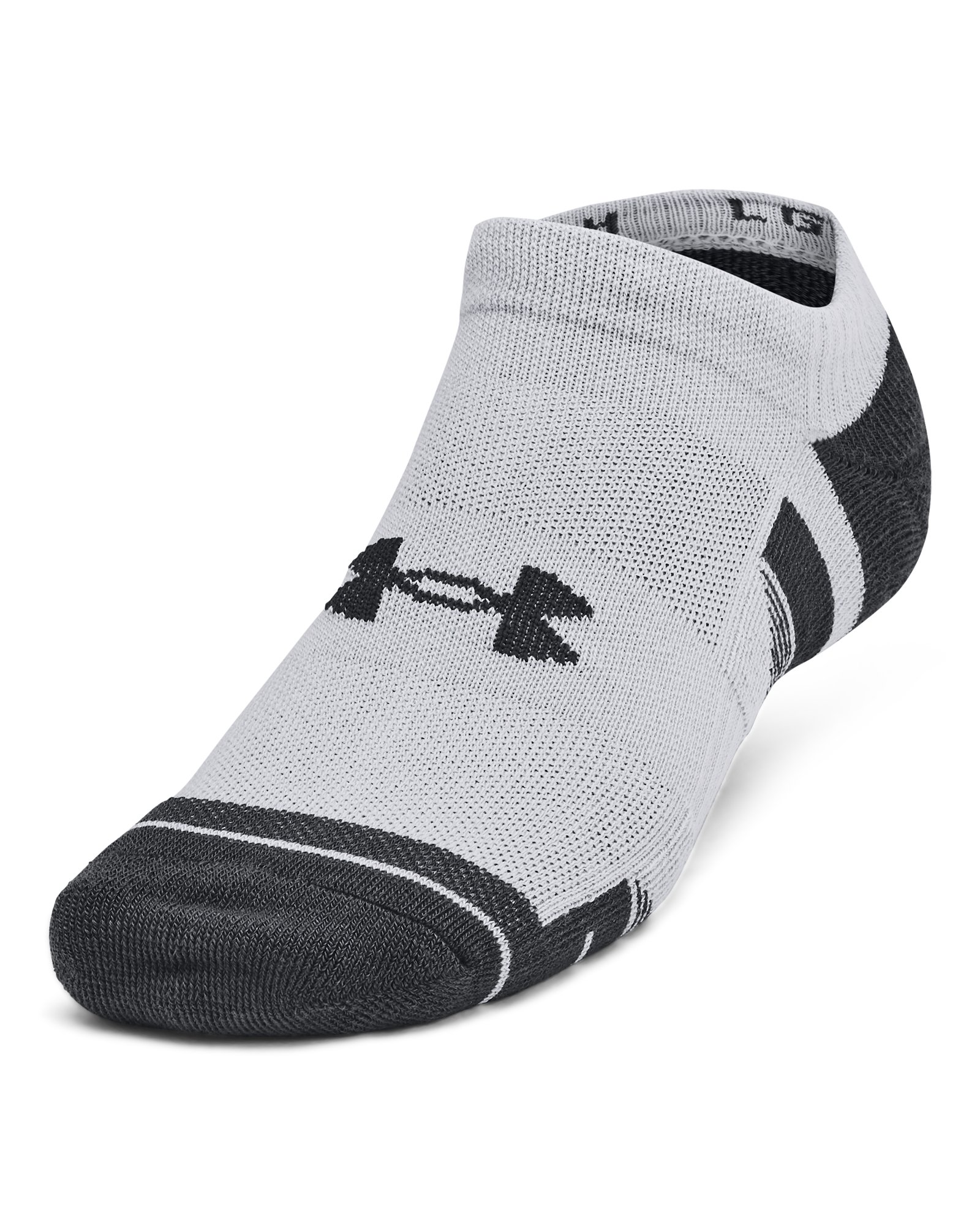 UA Performance Tech Unisex 6-Pack No Show Socks 3