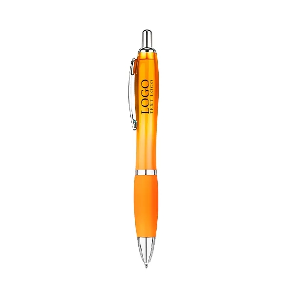 Click Action Plastic Satin Pen 10