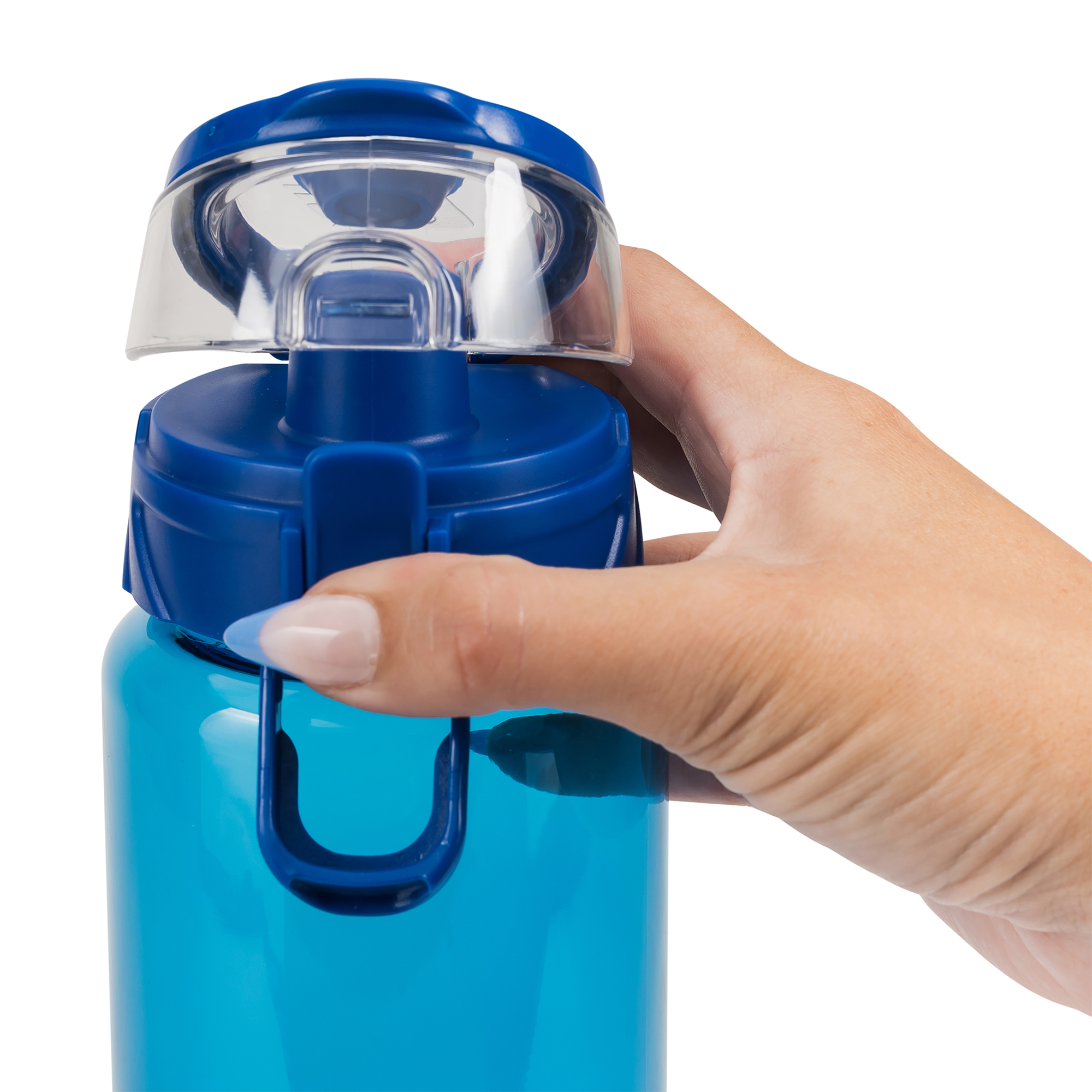 Cool Gear® Cylinder Bottle with Halo Lid - 32 Oz. 23