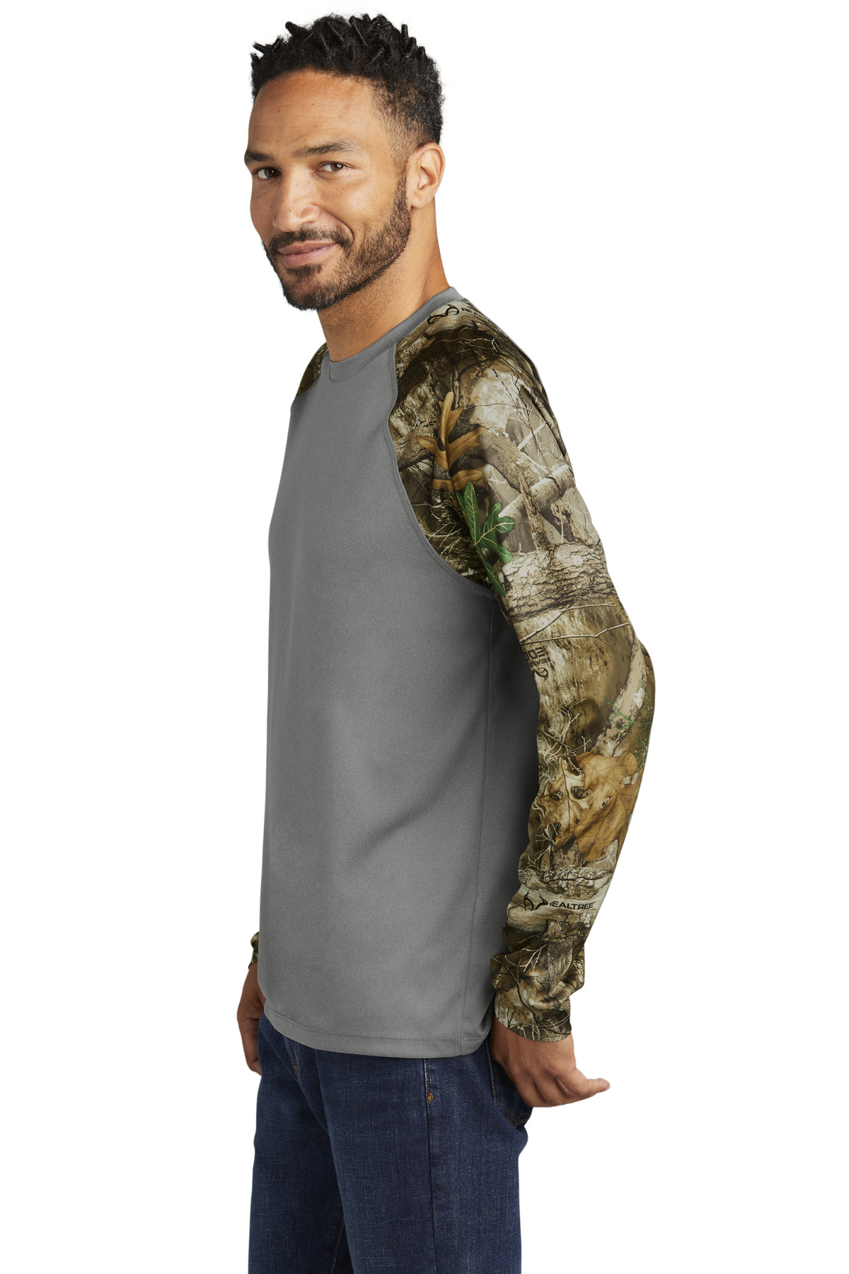 Russell Outdoors Realtree Colorblock Performance Long Sleeve Tee RU151LS 18