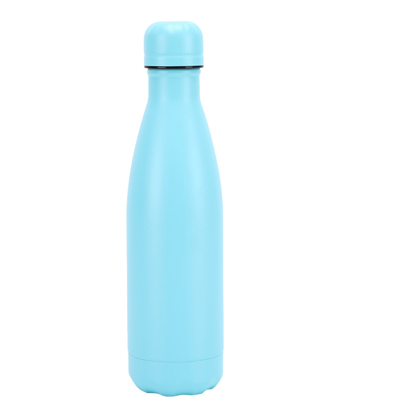 17 oz Double Wall Stainless Steel vacuum Insulated Travel Bottle with Sponge Brush 5