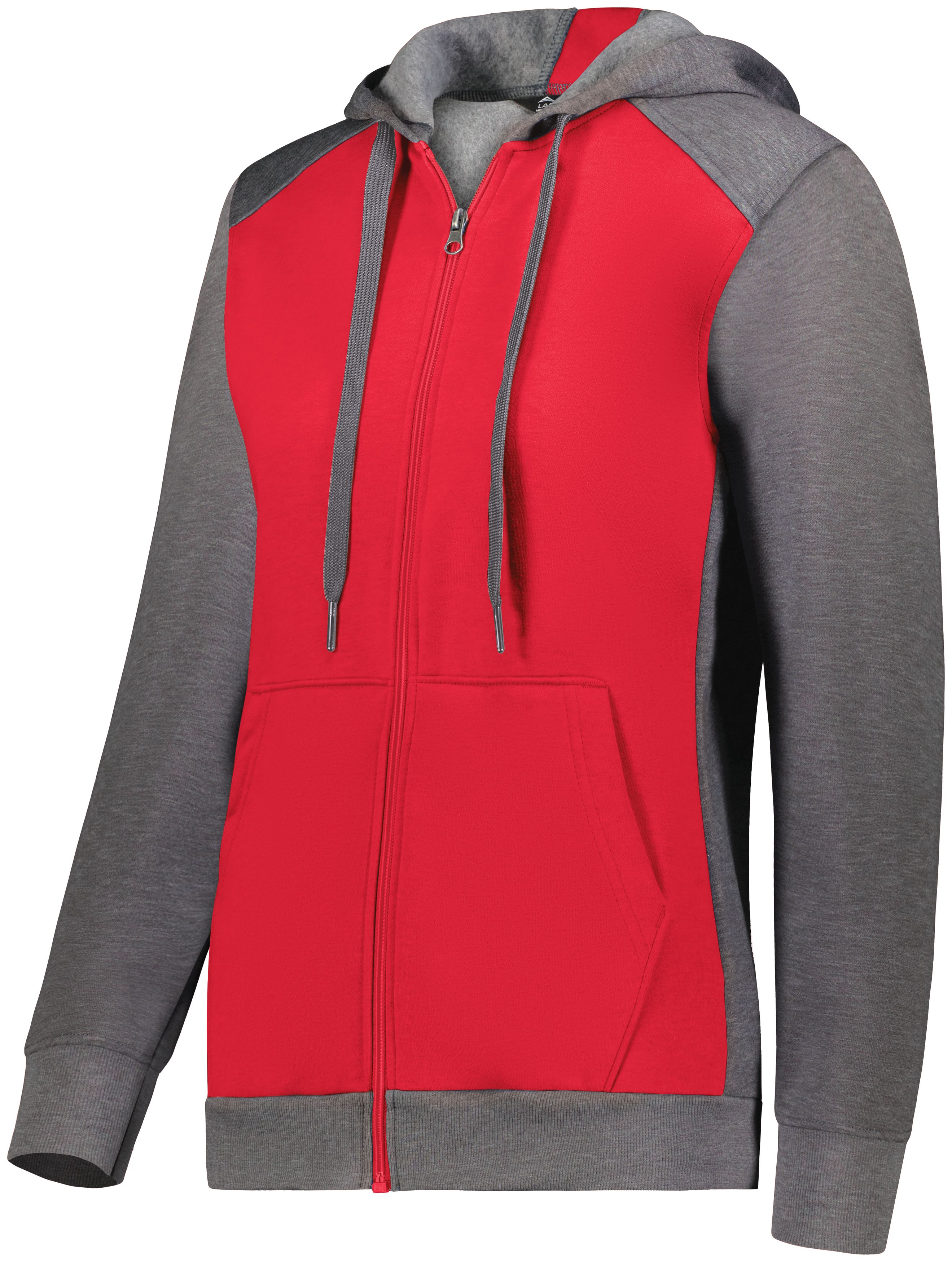 Ladies Three-Season Fleece Full Zip Hoodie 5