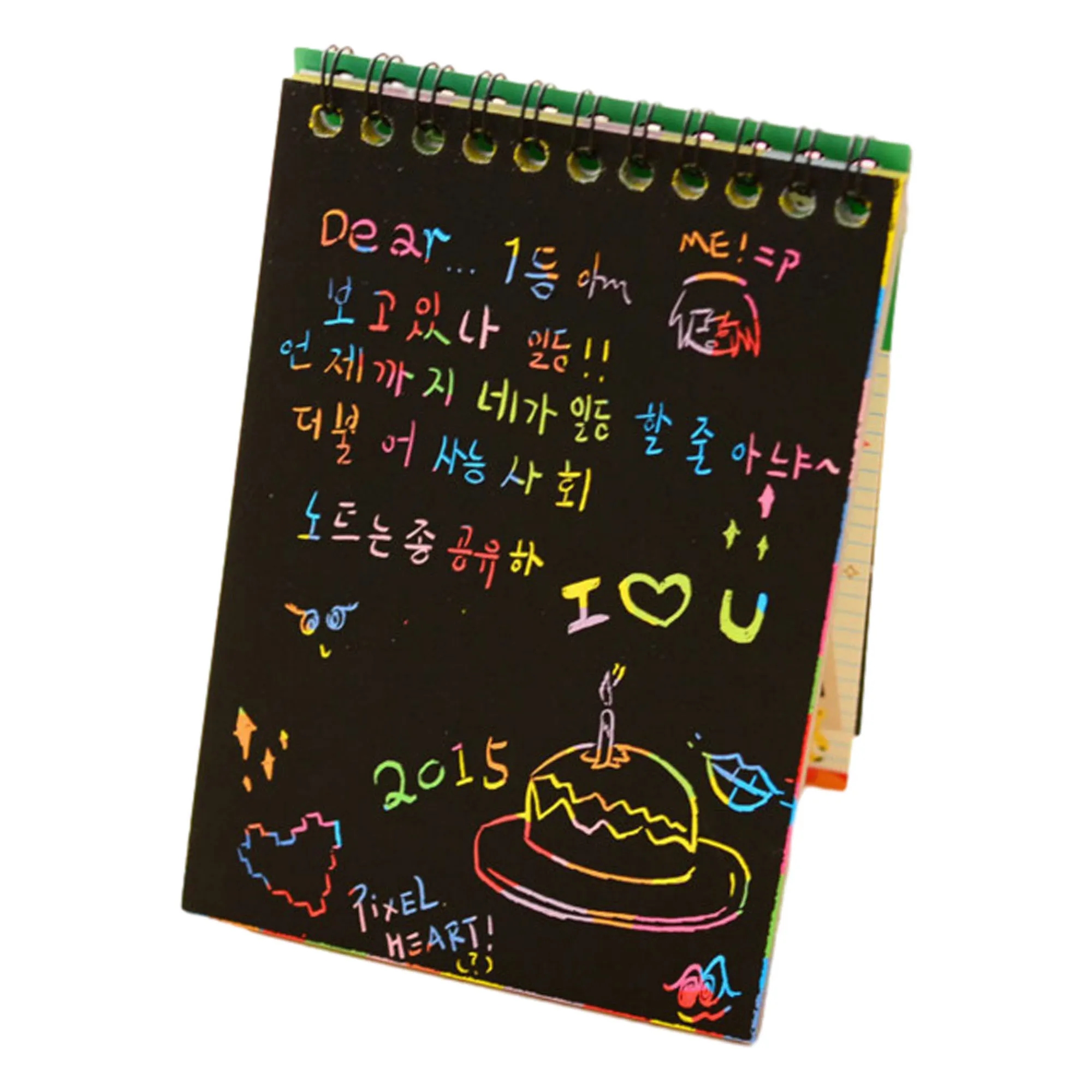 Scratch Notebook MOQ 100PCS 3