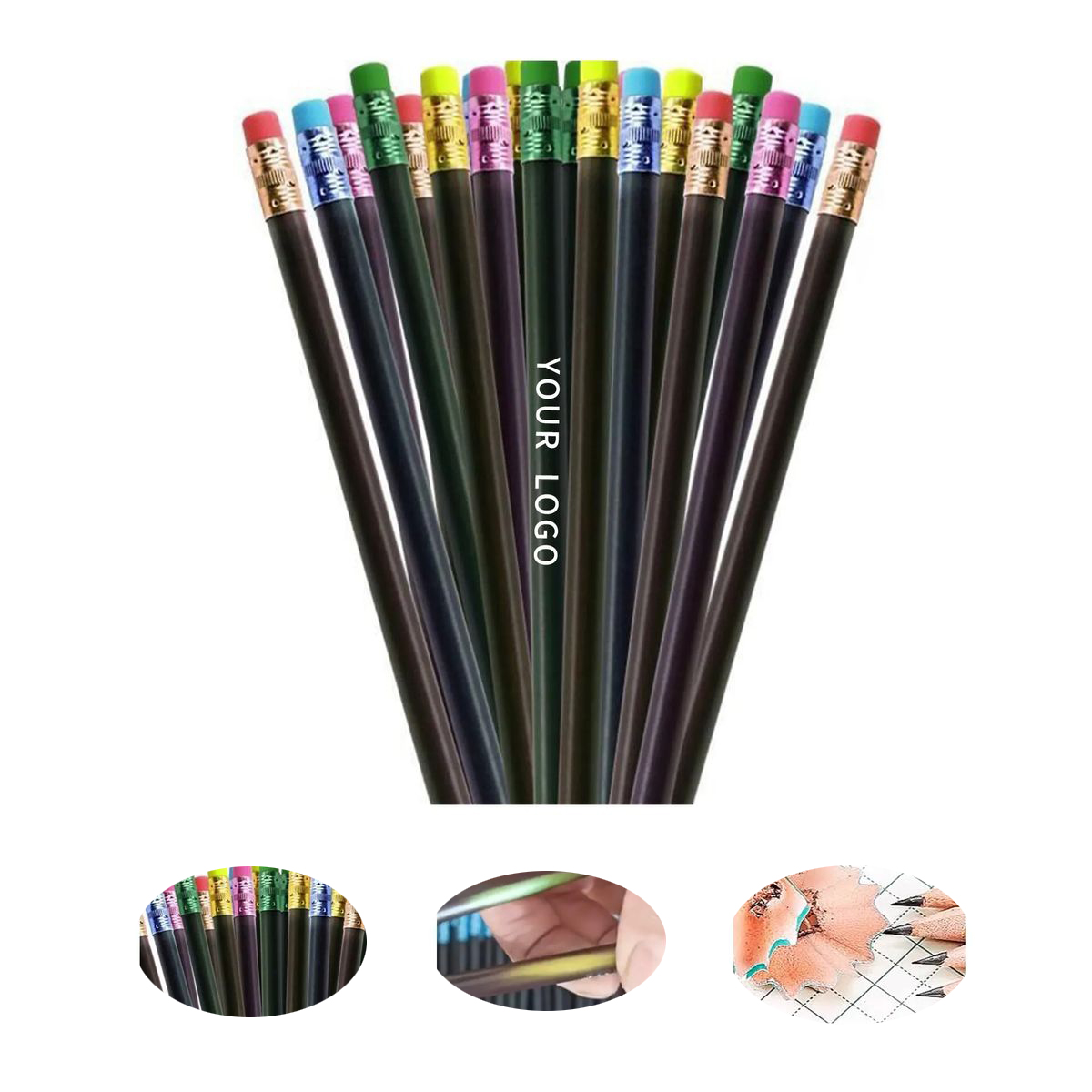 Wooden Mood Pencil with Color Changing Barrel 1