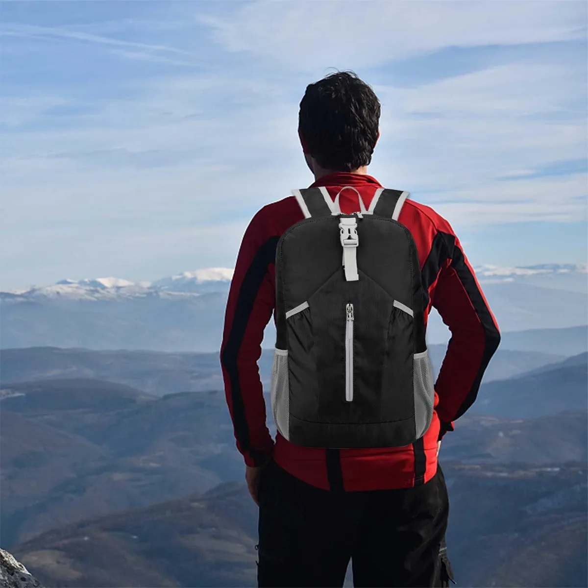 Stock Foldable Waterproof Lightweight Sports Backpack 5
