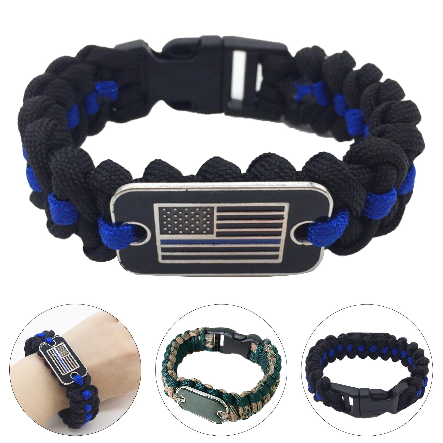 Paracord Survival Bracelet 1