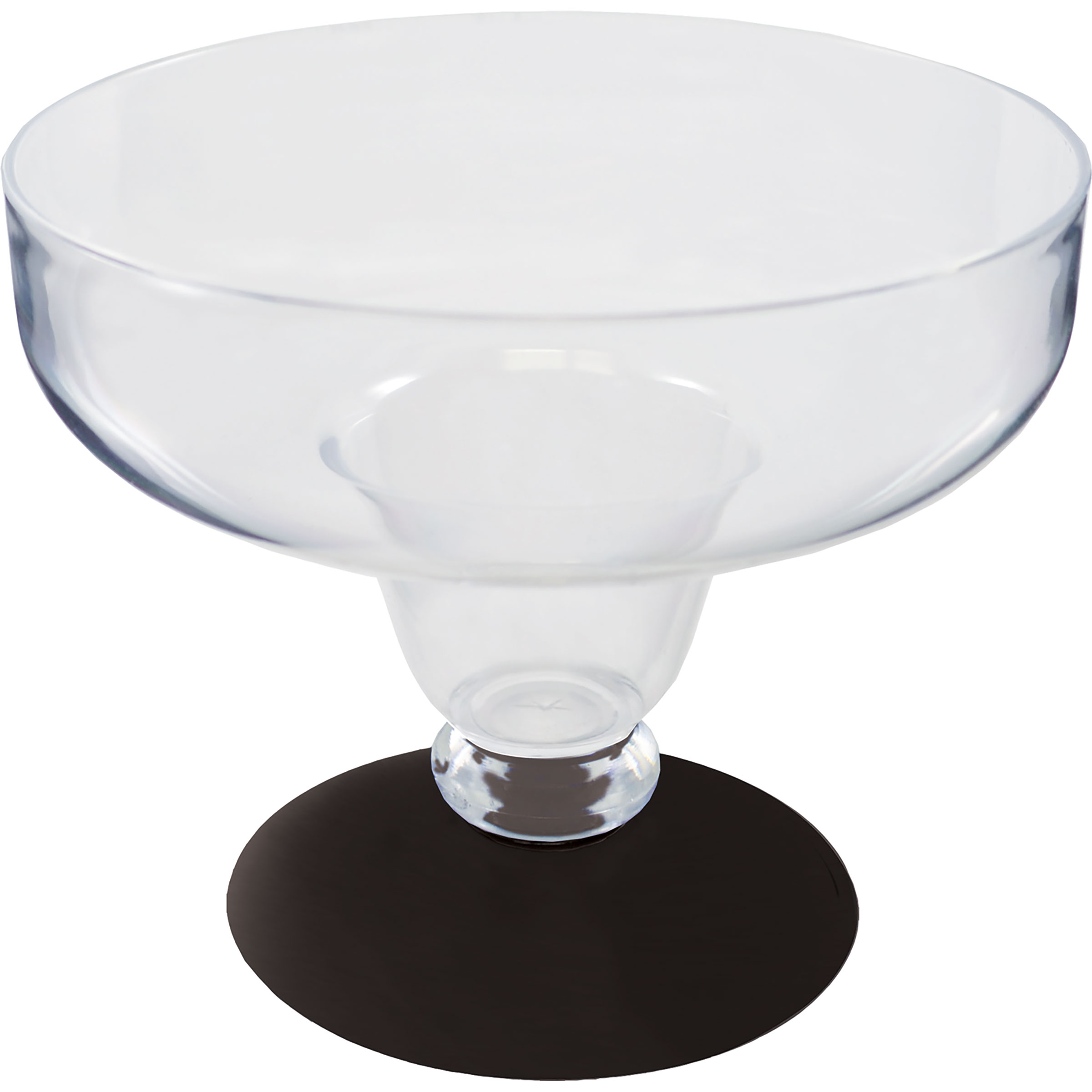 12oz Short Stem Plastic Margarita Glass with Your Choice of Base Color 10