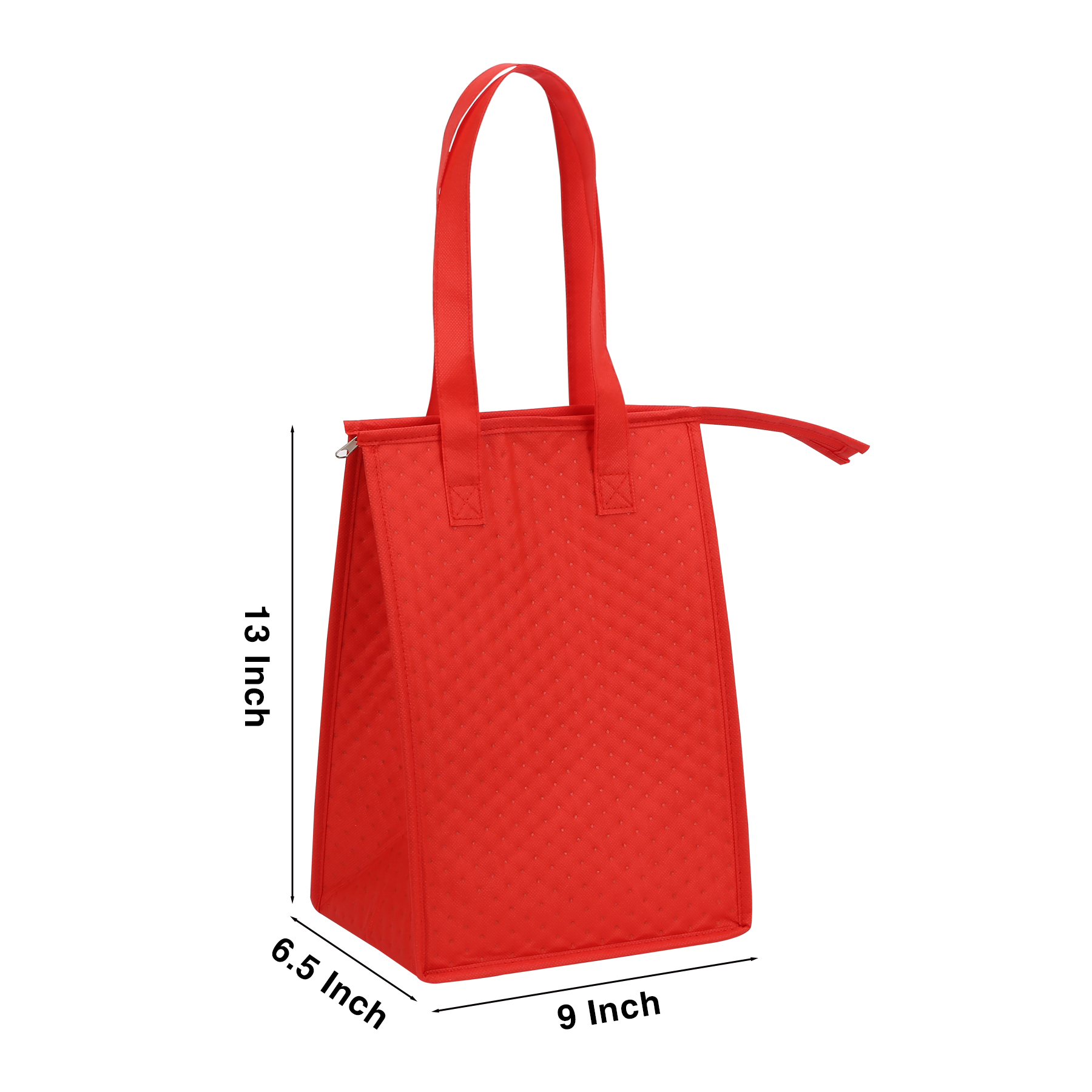 Non-Woven Lunch Cooler Tote Bag (9"×13") 6