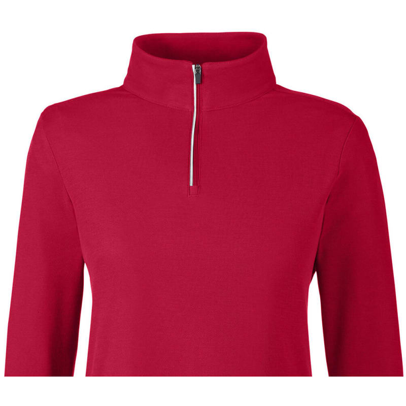 CORE365 Ladies' Fusion ChromaSoft™ Pique Quarter-Zip 49