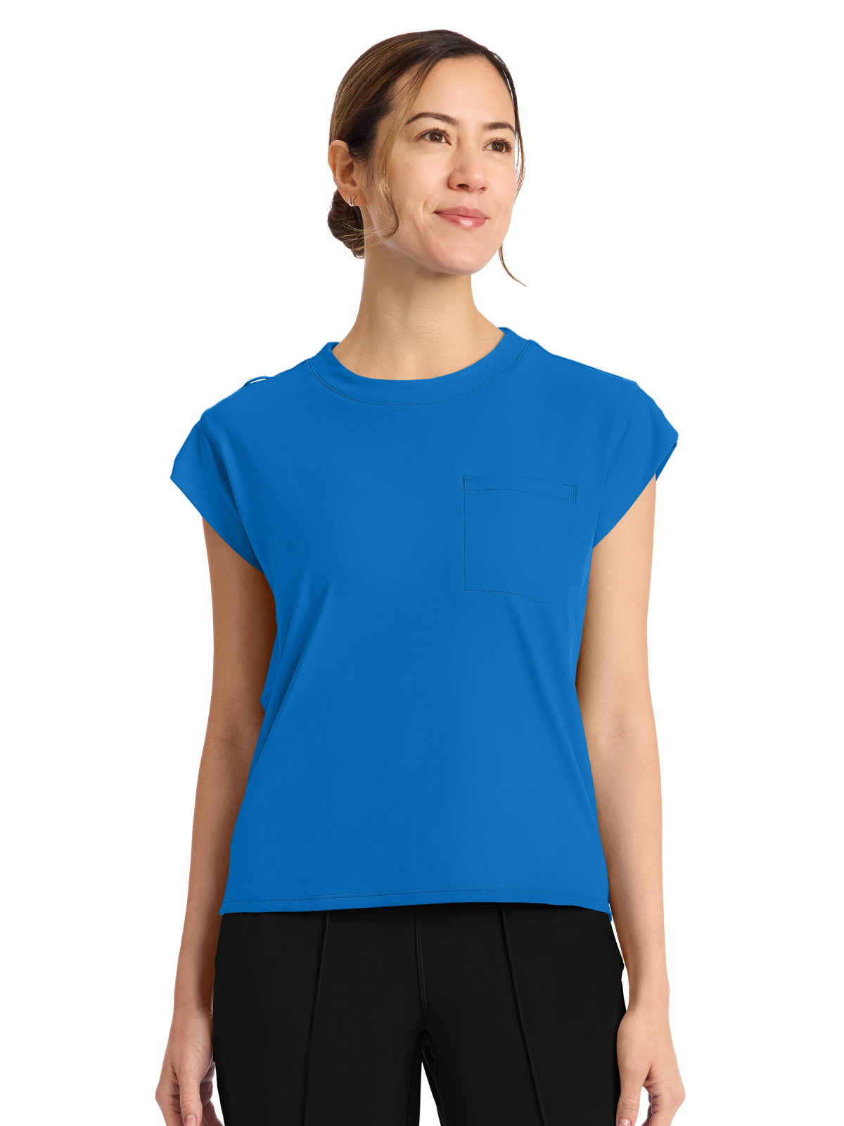 Cherokee - Cherokee Achieve - Women's 1-Pocket Crew Neck Top 36