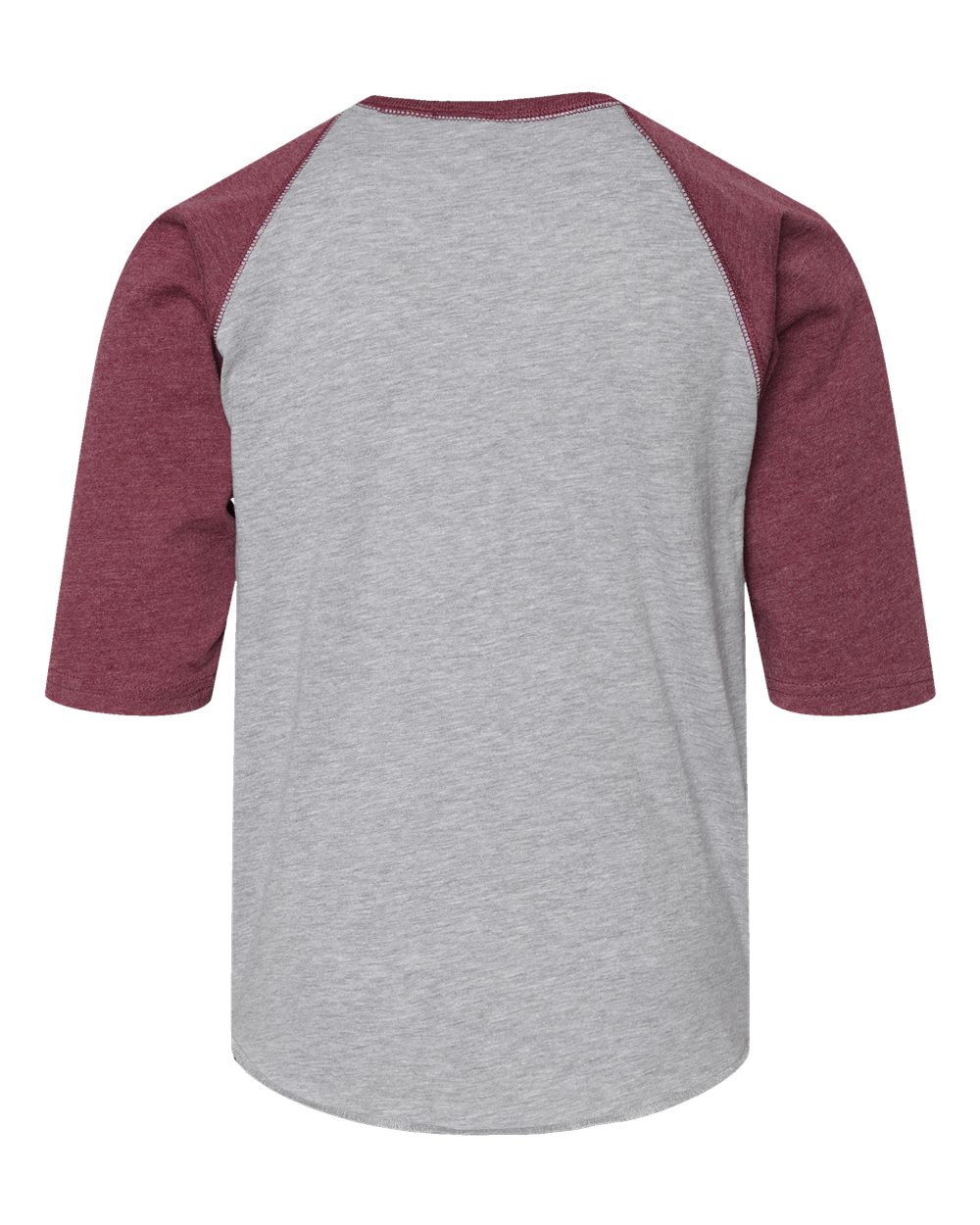 Youth Baseball Fine Jersey Three-Quarter Sleeve Tee - 6130 22