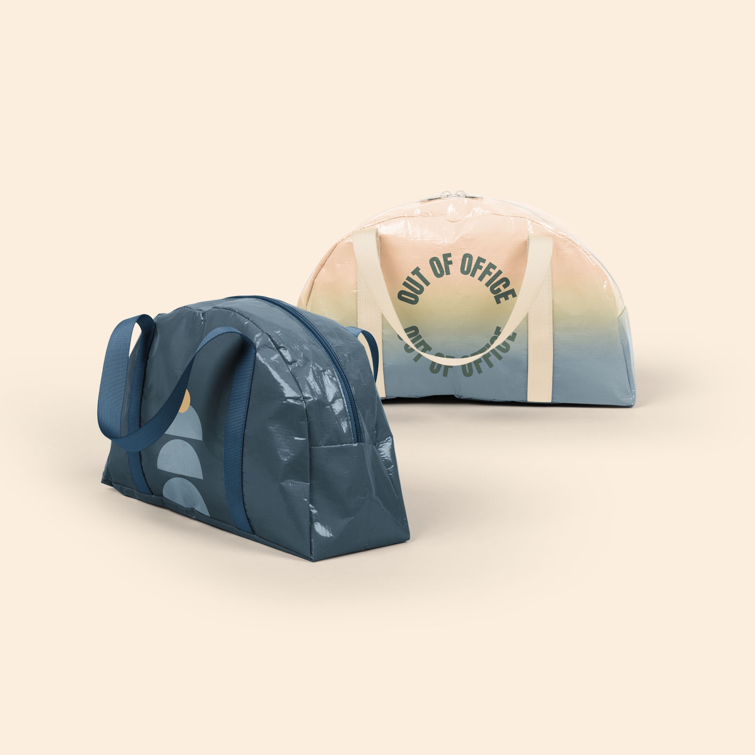 MINI SOMEWHERE TOTE - LAMINATED NON-WOVEN RPET