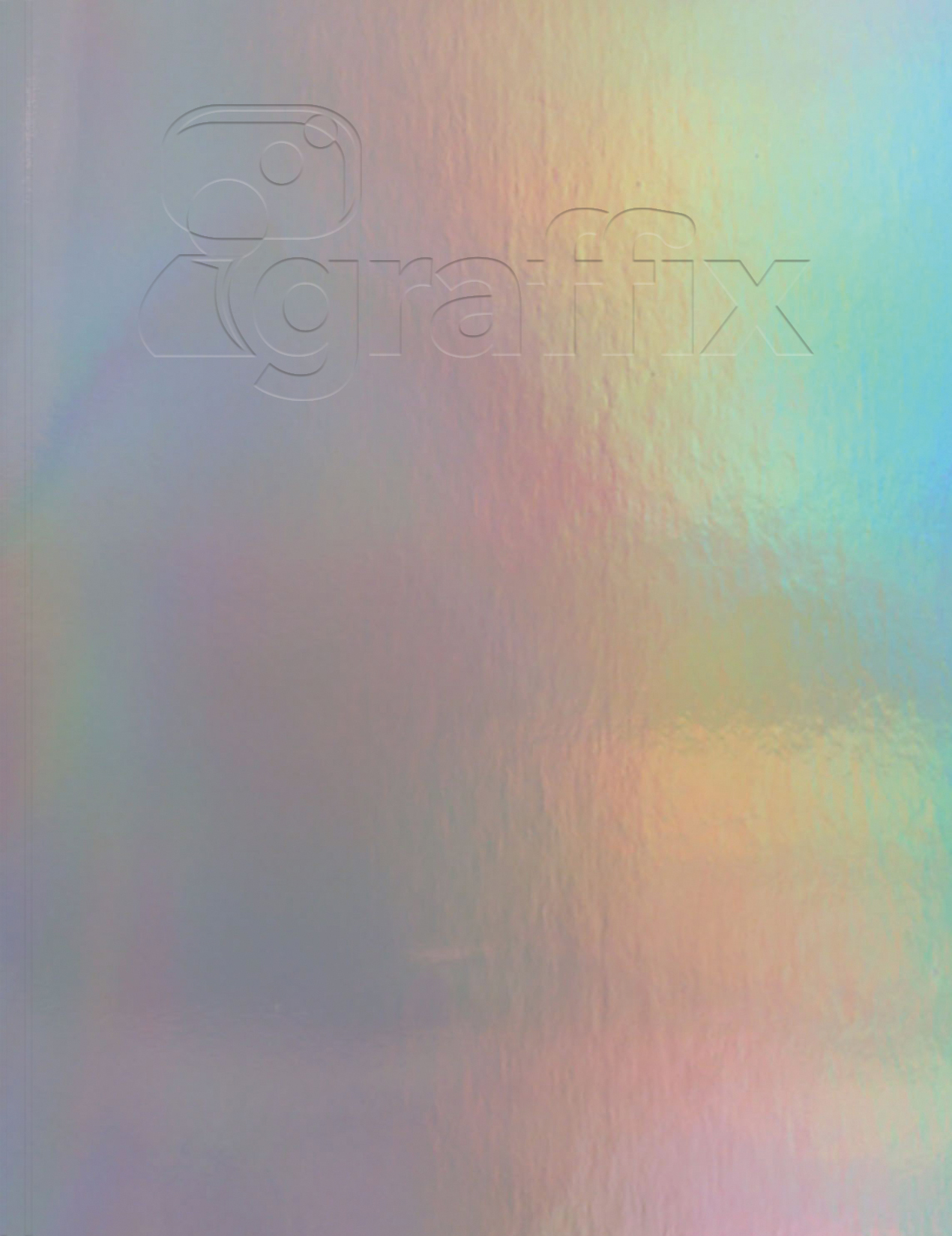 Holographic Rainbow Flex - Large NoteBook