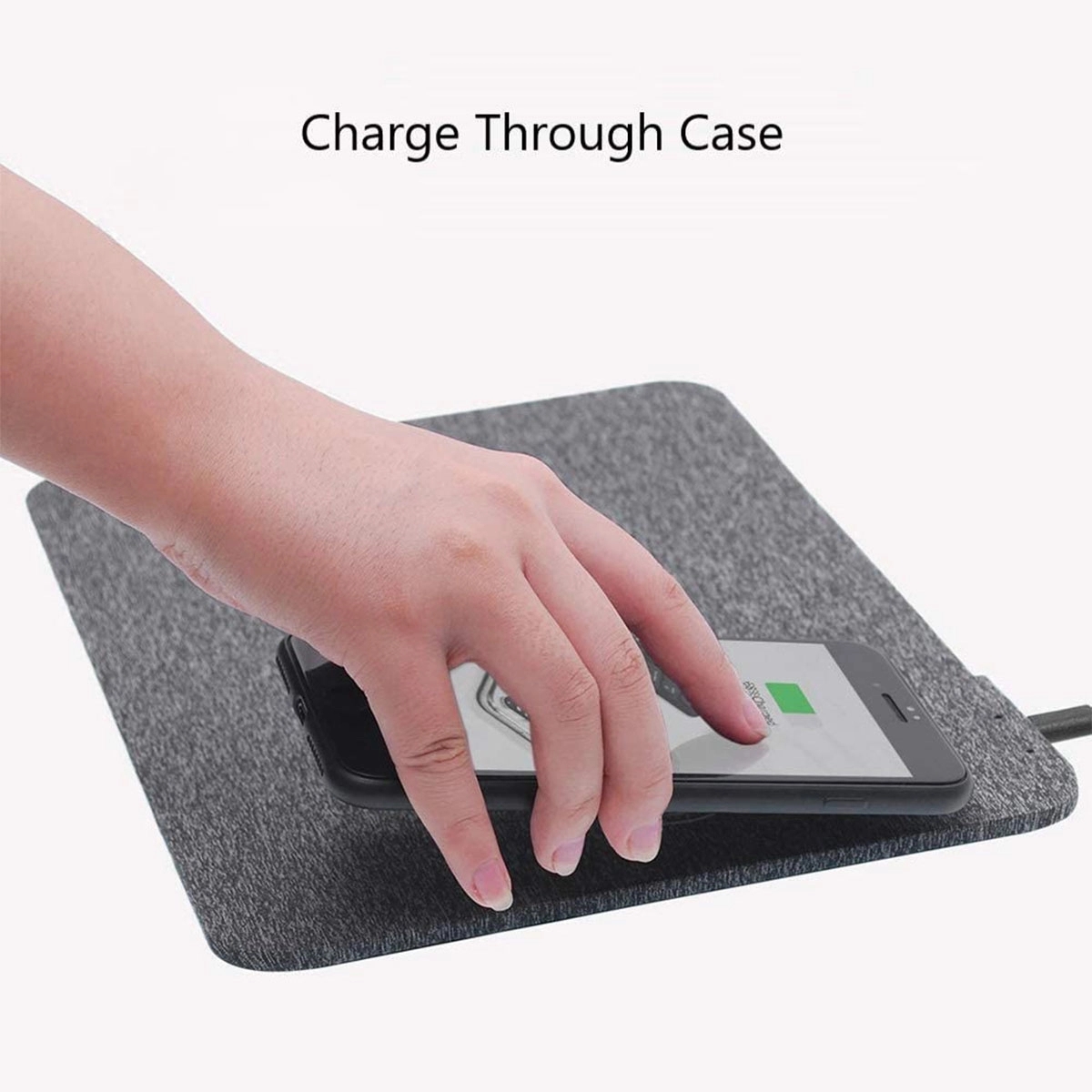 15W Fast Wireless Charging Mouse Pad Qi Certified 2