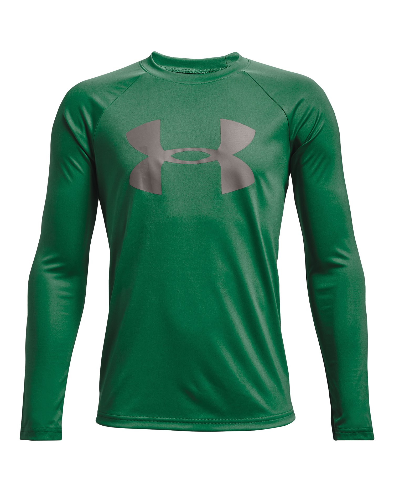 Boys' UA Tech Big Logo Long Sleeve 6