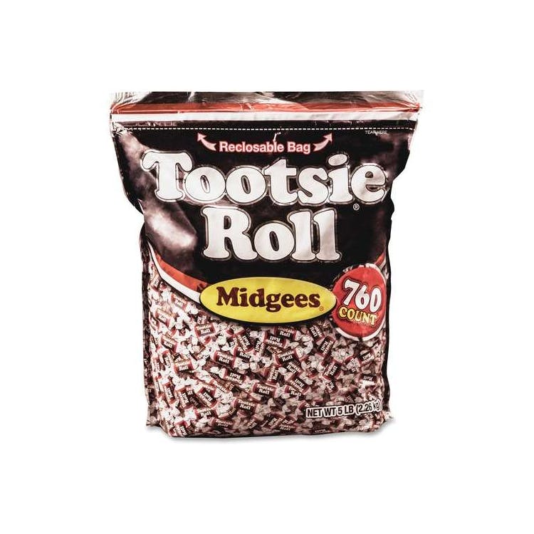 Tootsie Roll Midgees - 5 lb 760 Ct 1