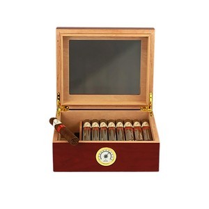Handmade 25 To 50 Cigar Humidor Wood Case 7