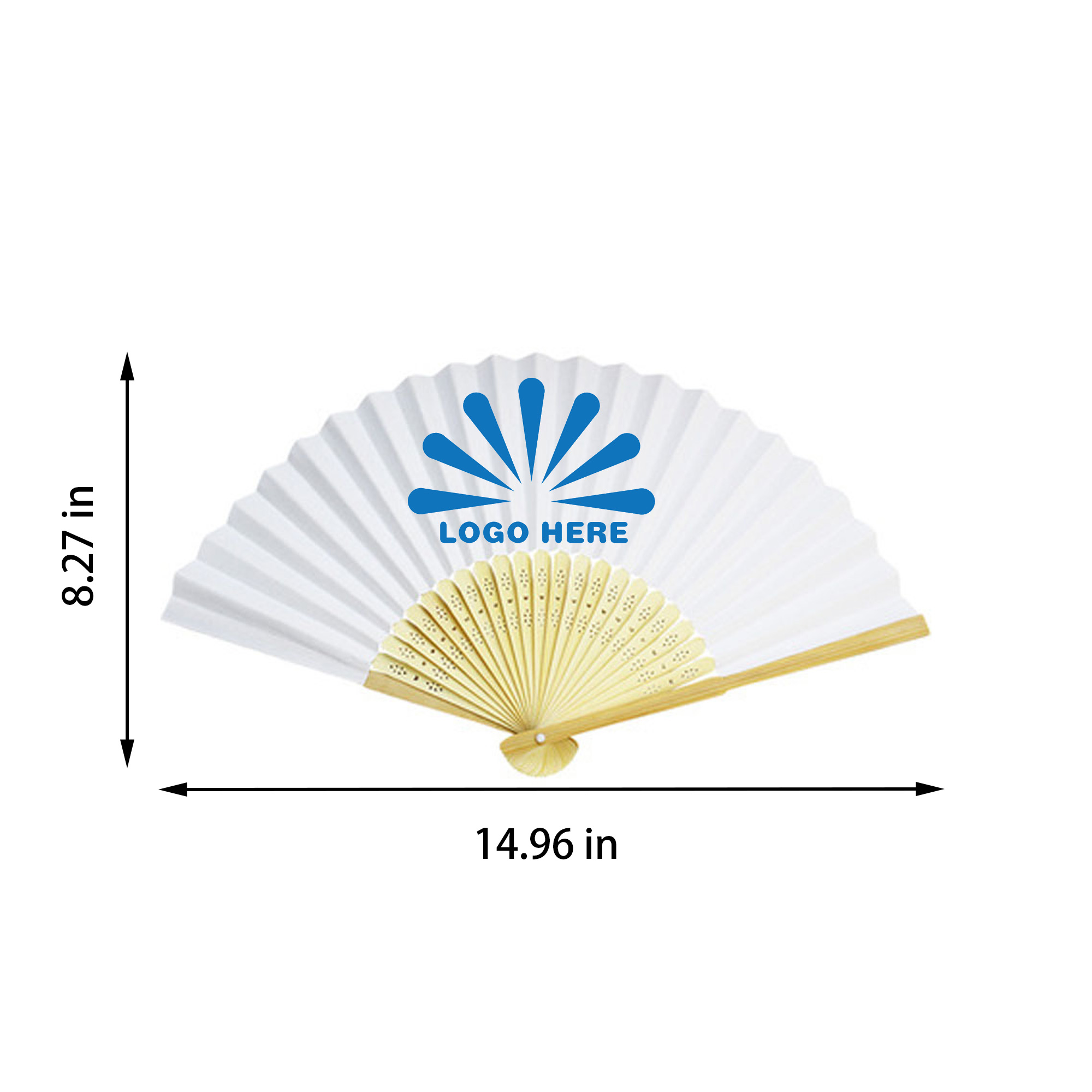 Full Color Folding Fan 2