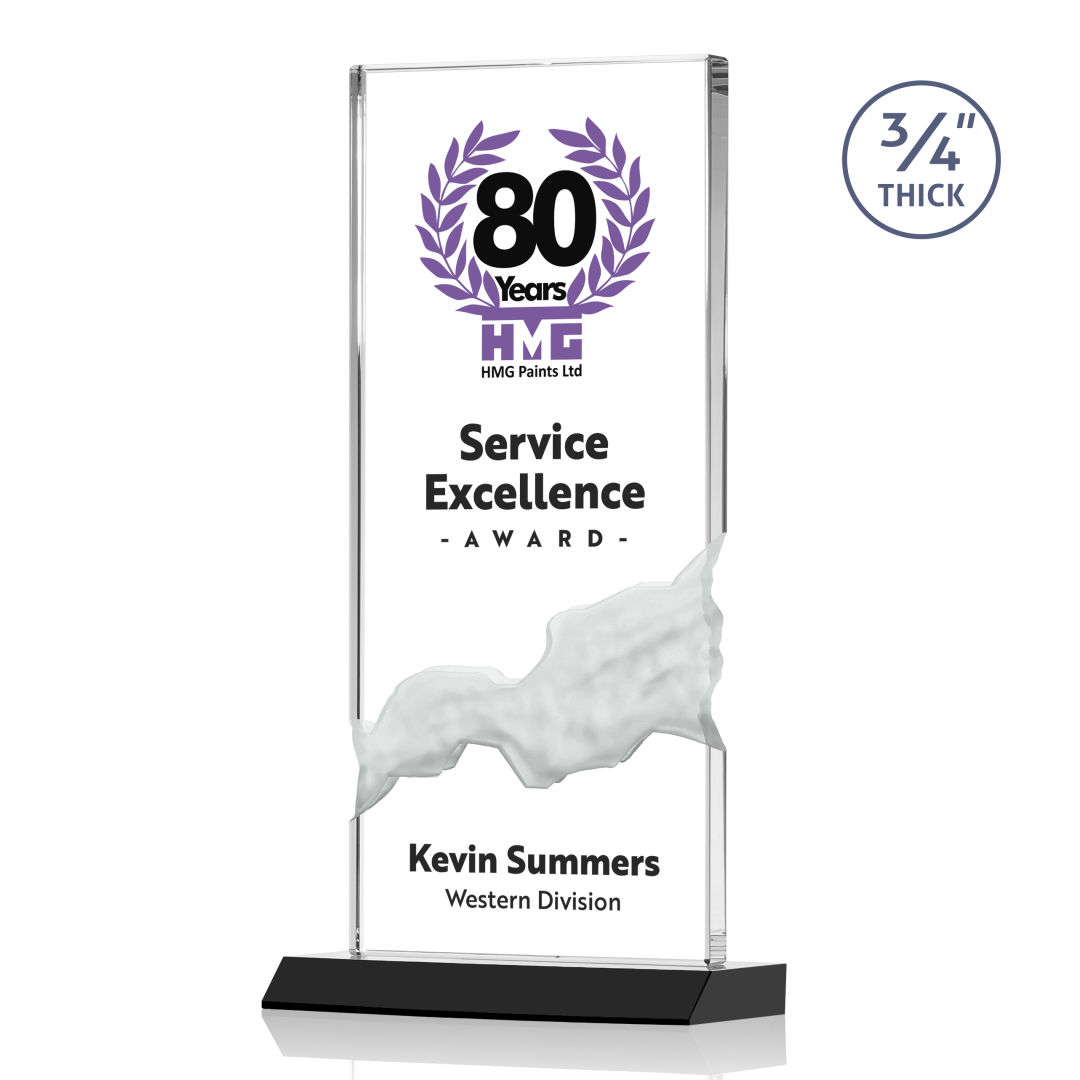 Poole VividPrint™ Award - Black 3