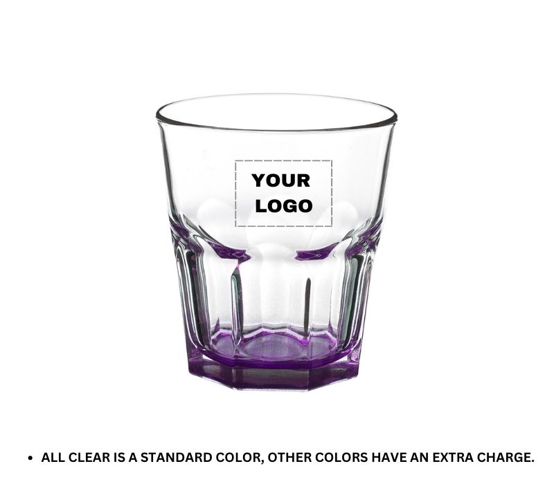 Hexagon Whiskey Glass, 12.5 oz. 2
