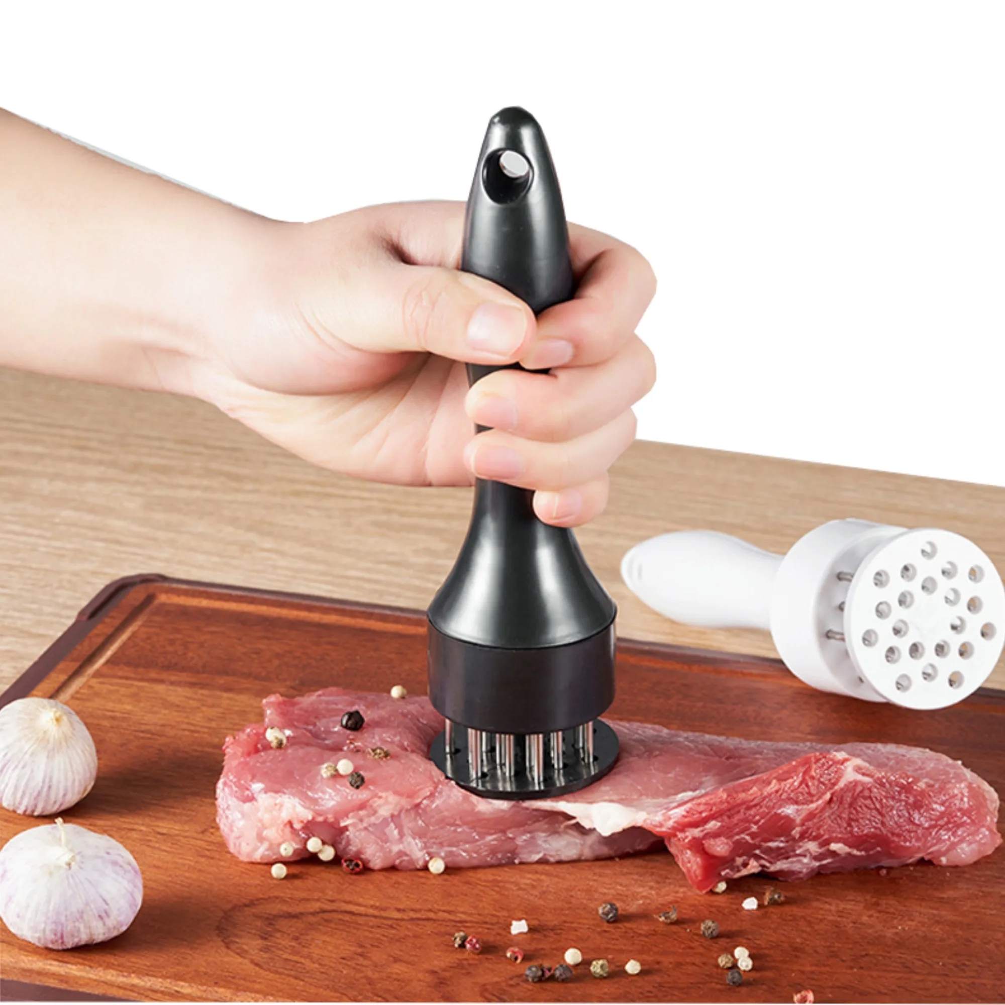 Stainless Steel Meat Tenderizer Mallet 2