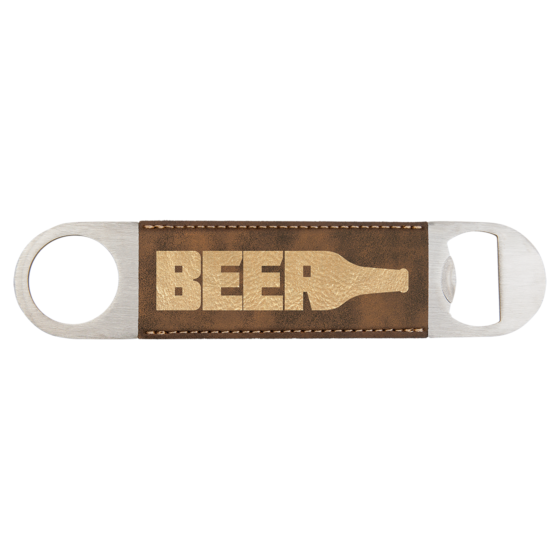 Laser Engraved Leatherette Bottle Opener (1.5"x7") 9