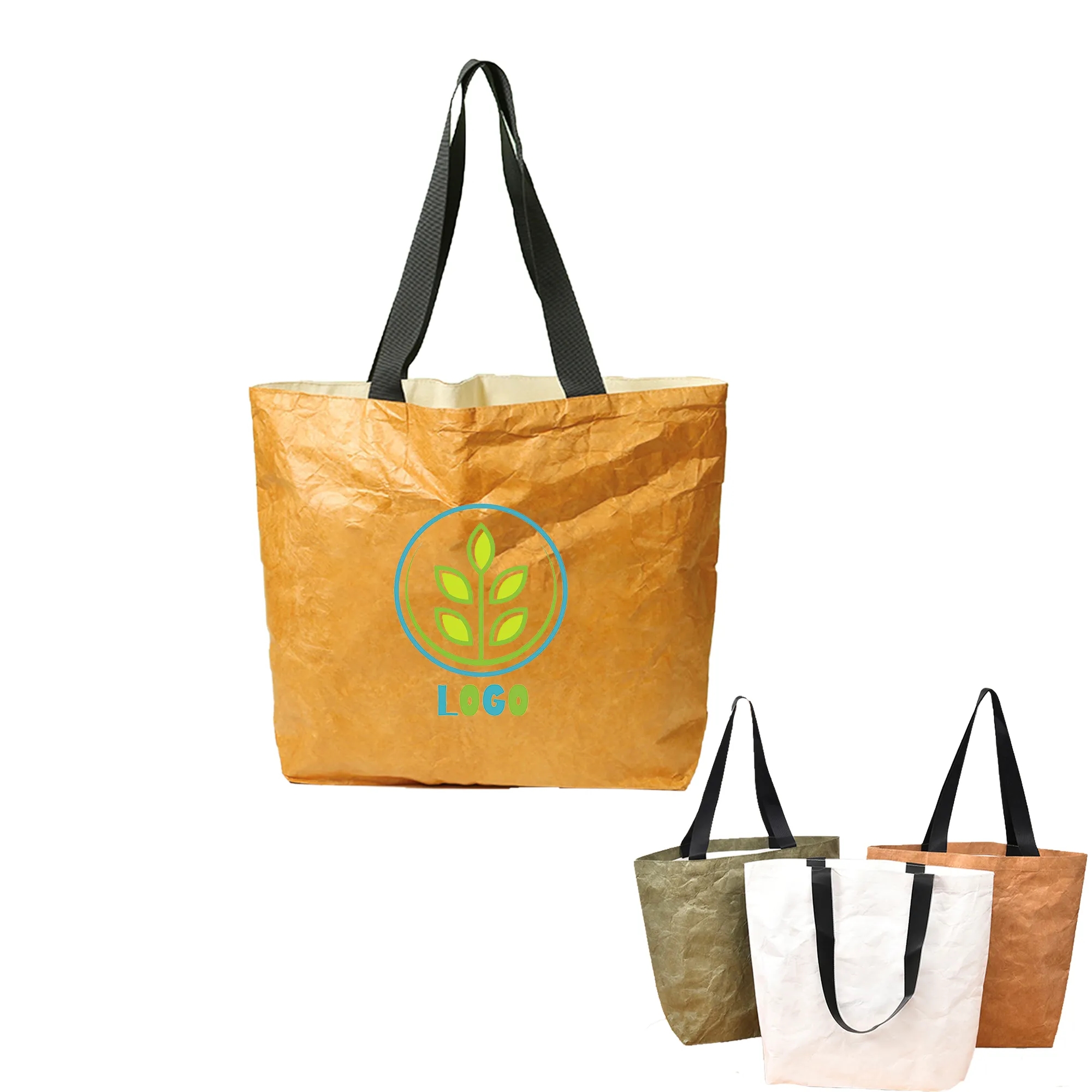Full Color Waterproof Dupont Paper Tote Bag 2