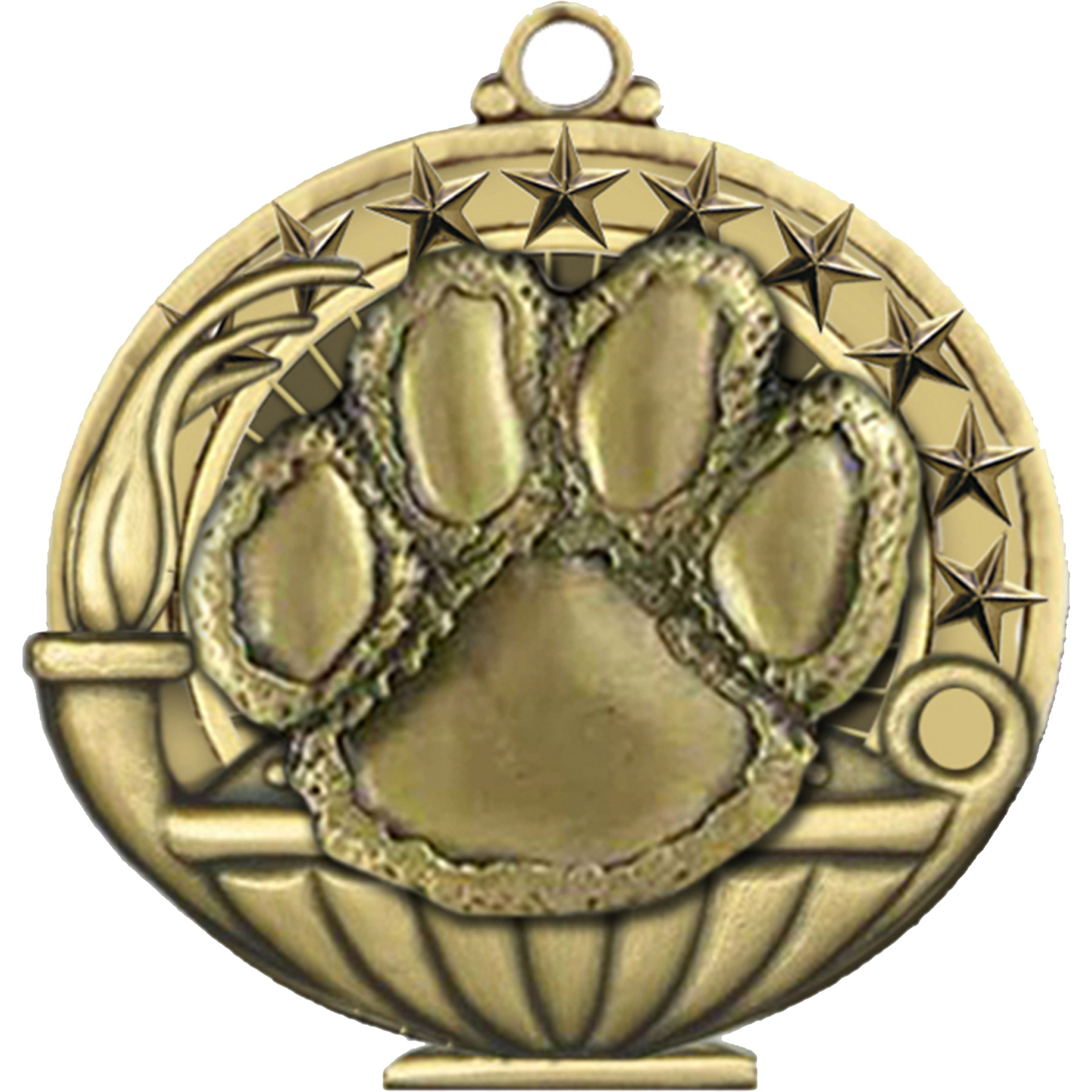 Stock Academic Medals: Paw 2