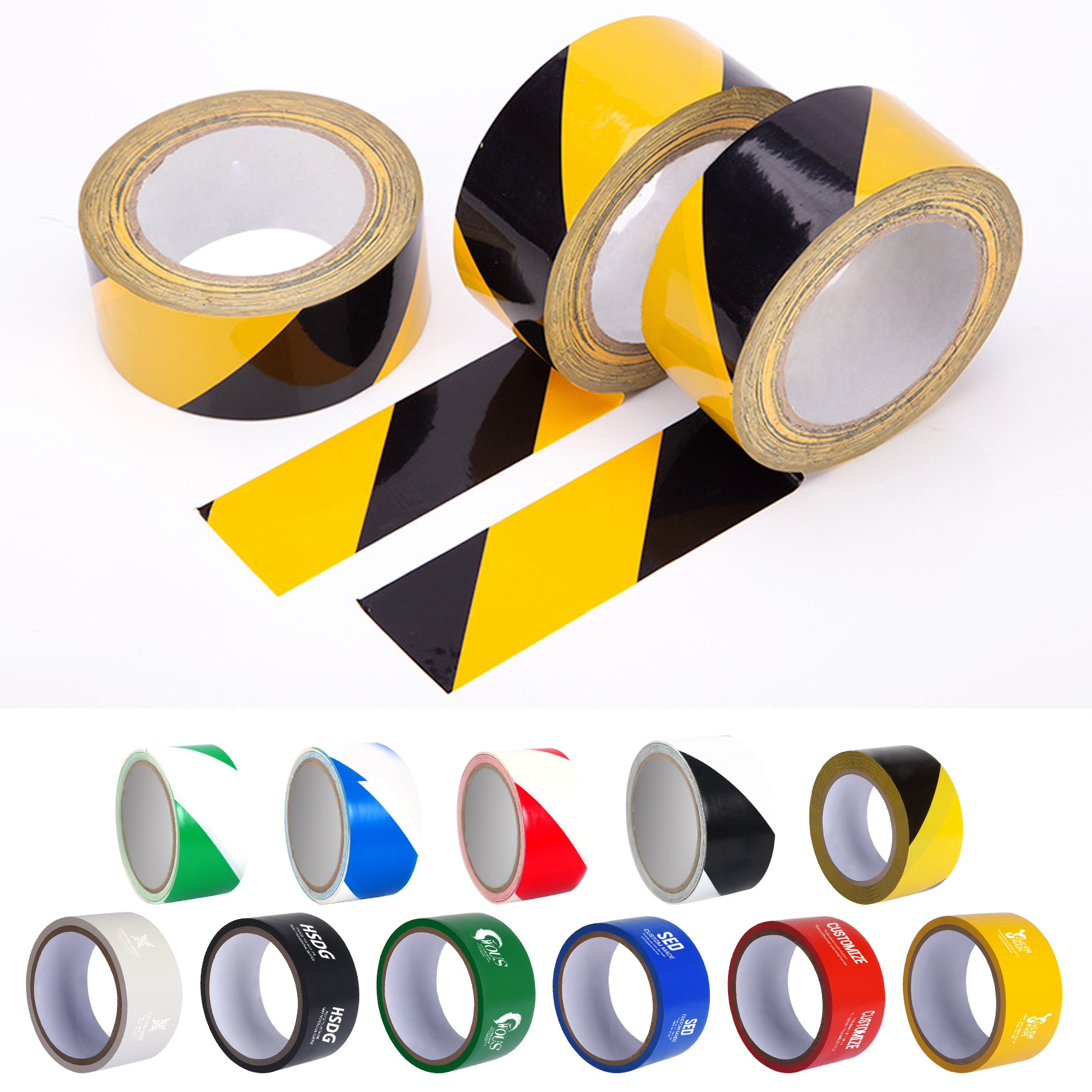 328' L x 3'' H PE Barricade Caution Tape 4