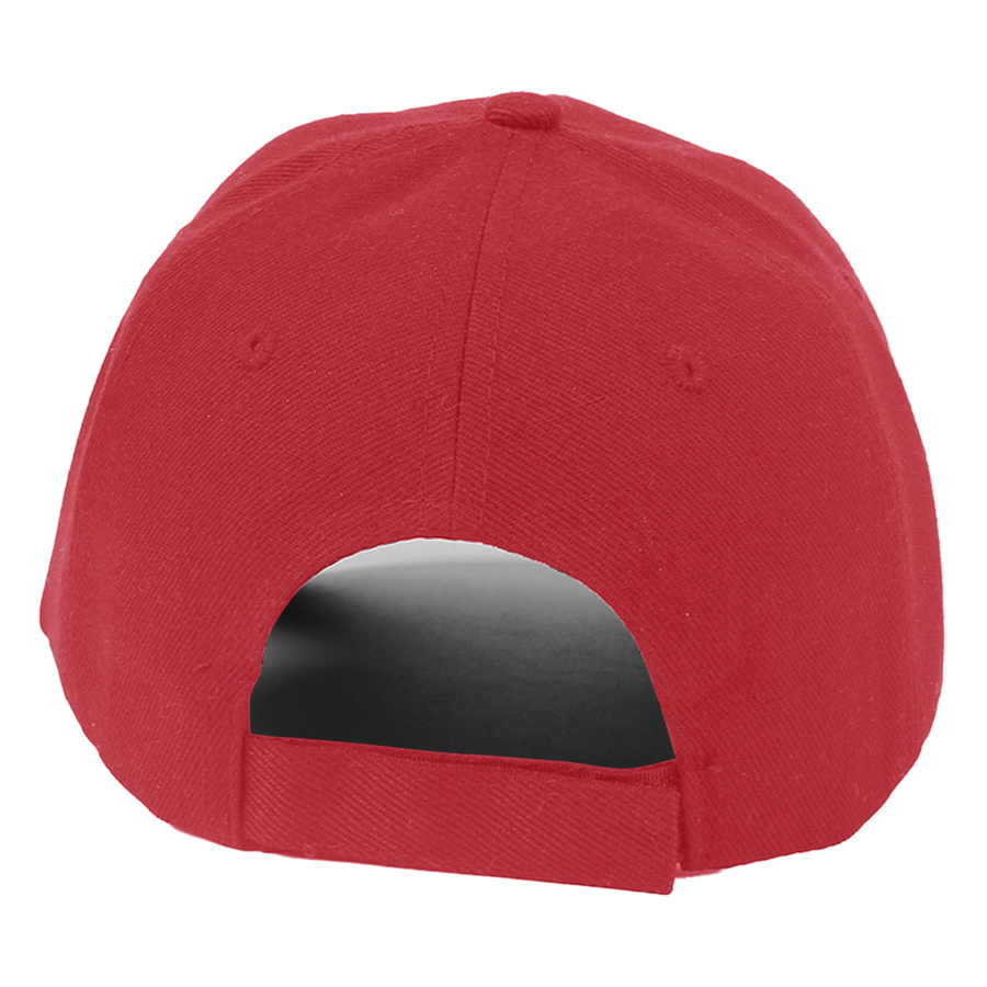 Stock Solid Color Polyester 6-Panel Cap 33