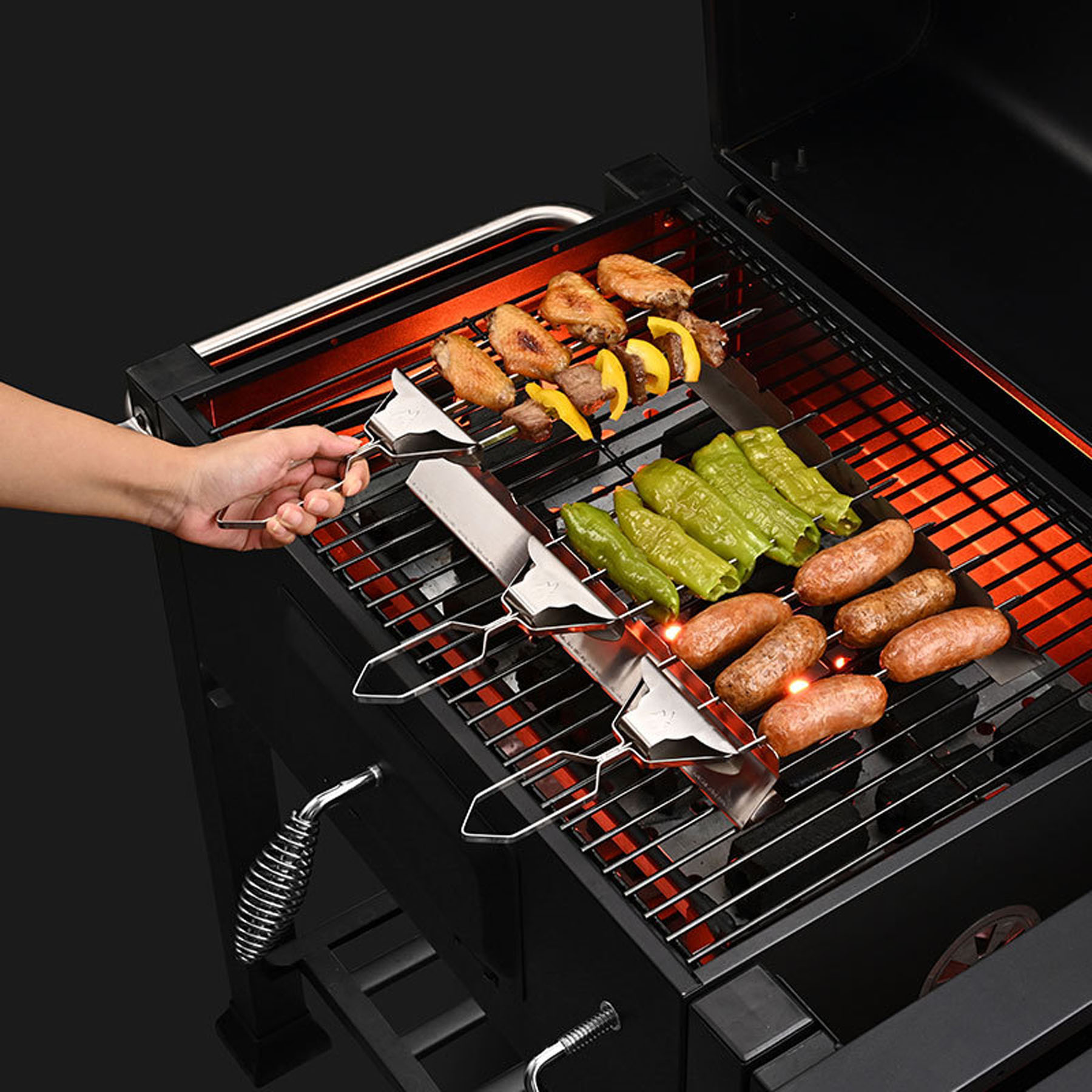 Three Forked Barbecue Fork 4