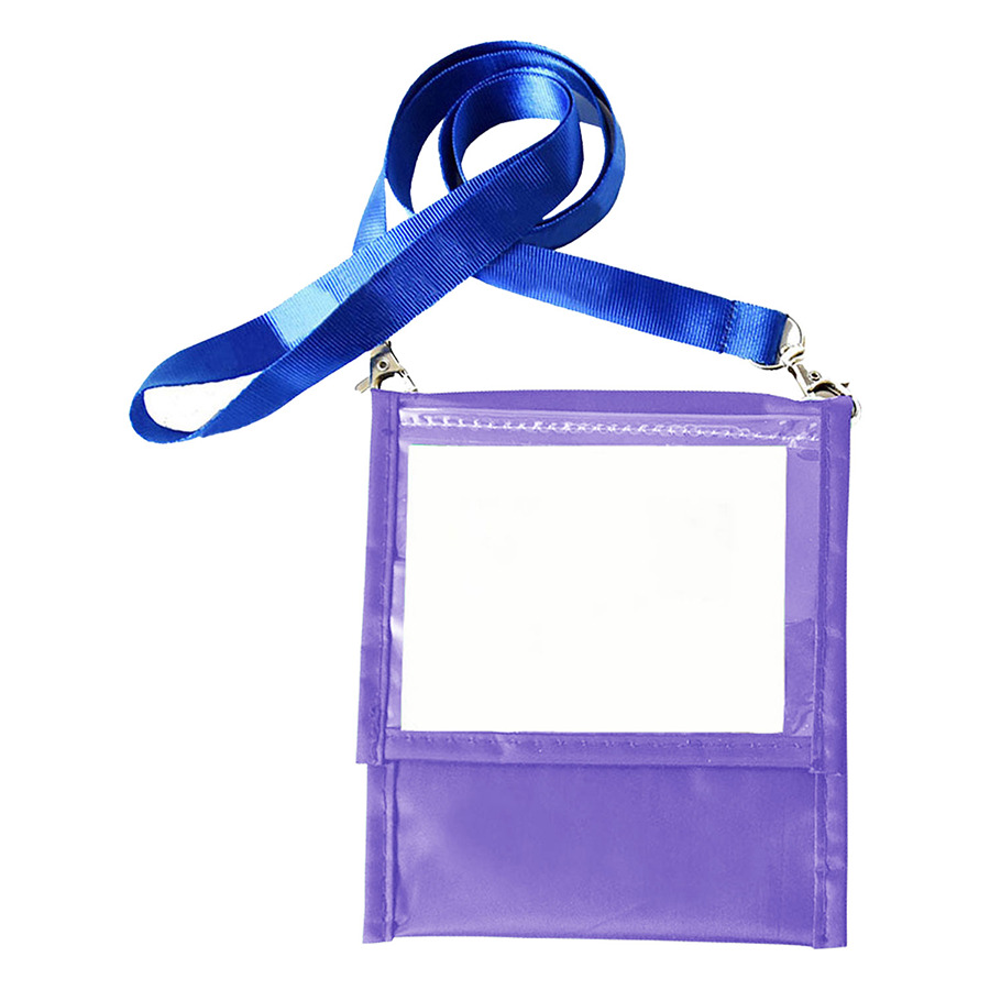 Adjustable Lanyard Neck Wallet - 6.75" x 5.25"