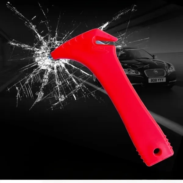 Steel Knife Emergency Safety Hammer with Car Window Breaker 6