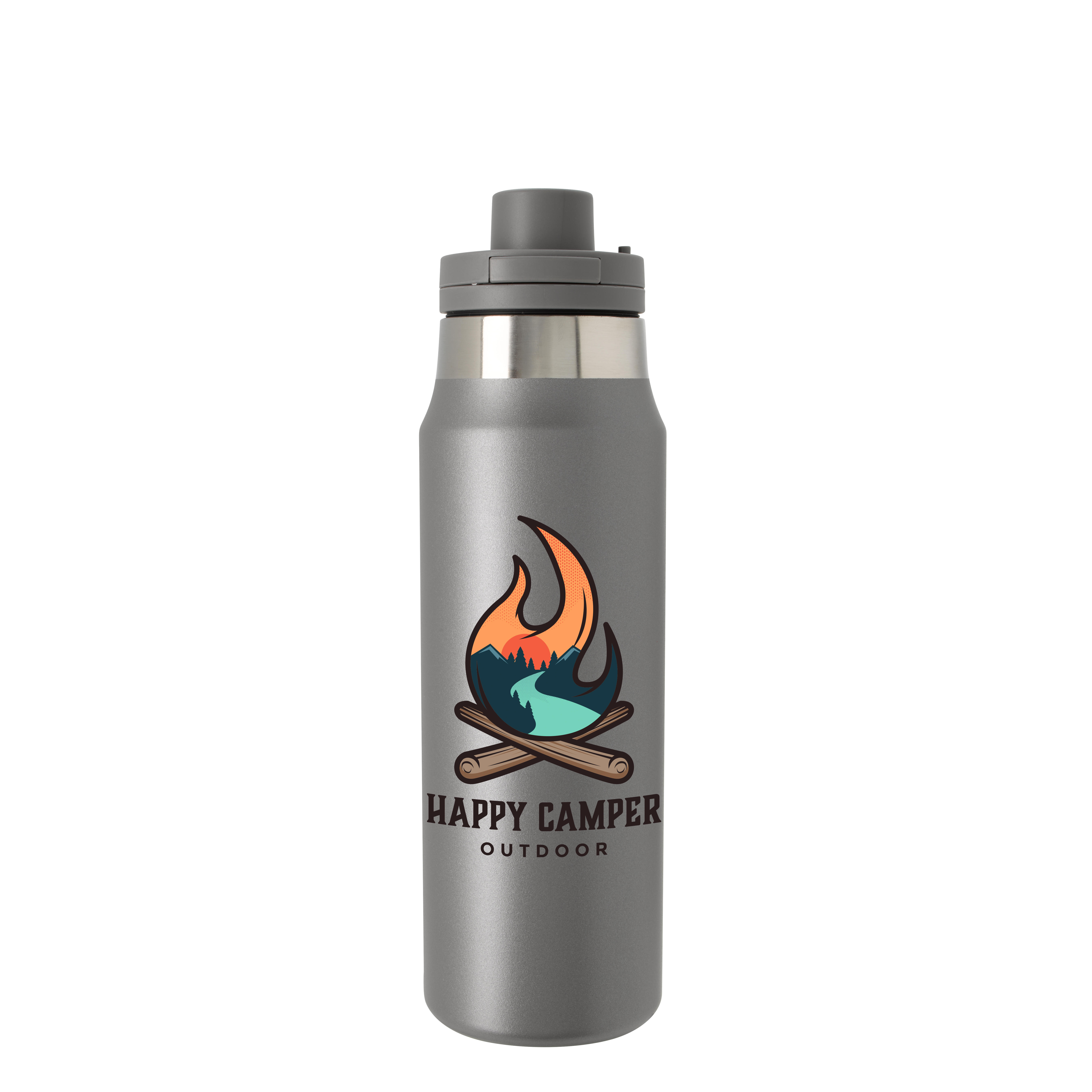 The Viking Collection® Recycled Stainless Steel Ramble Bottle - 25 oz. 10