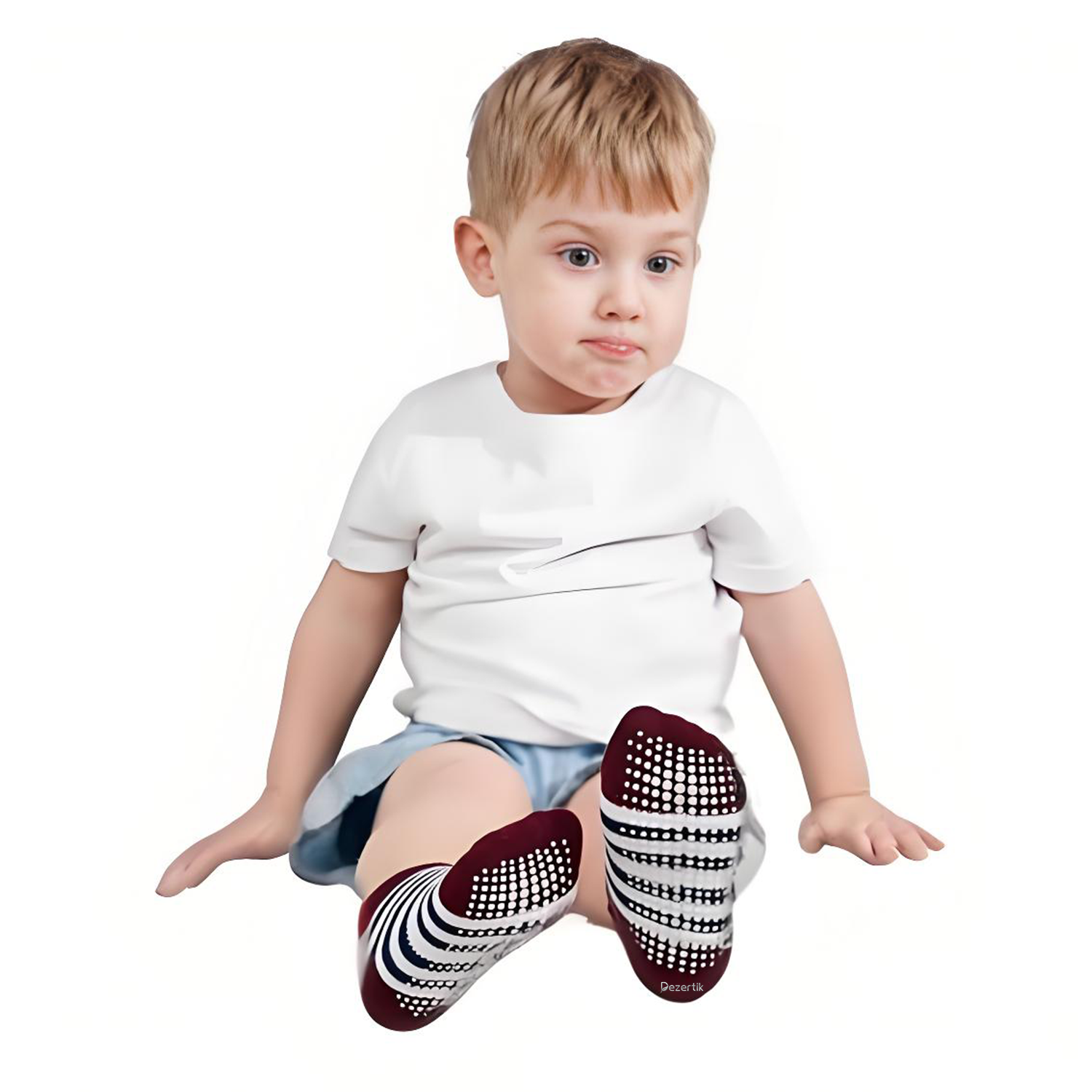 Breathable Children's Non-Slip Dot-Glued Floor Socks 3