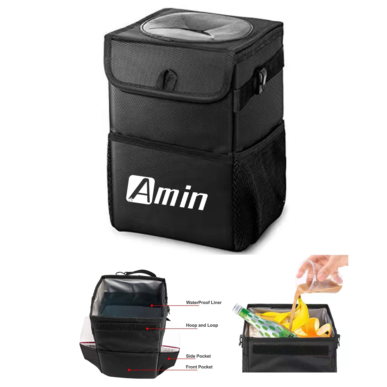 Mini Car Trash Can 1