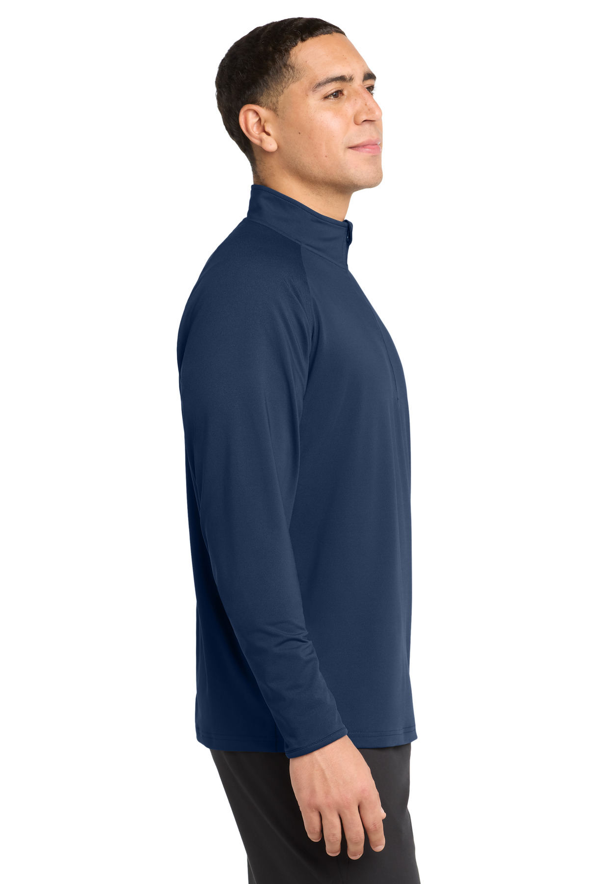Sport-Tek Tall Sport-Wick Stretch 1/4-Zip Pullover. TST850 34