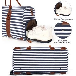 Canvas Weekender Bag With Toiletry 6
