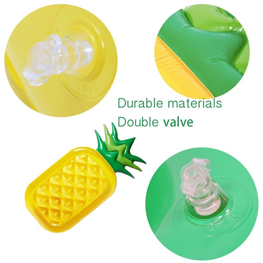 PVC Inflatable Pineapple Pool Float 4