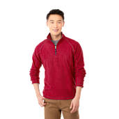 Men's BOWLEN Polyfleece Qtr Zip, custom hoodie or sweatshirt with logo imprint 155