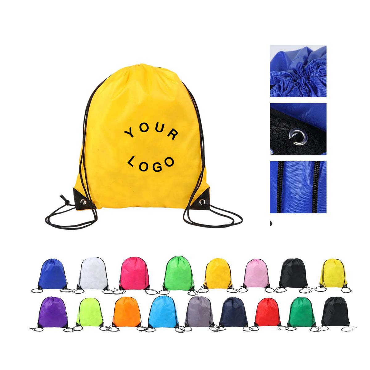 Drawstring Backpack 13x16 Inches for School Use 3