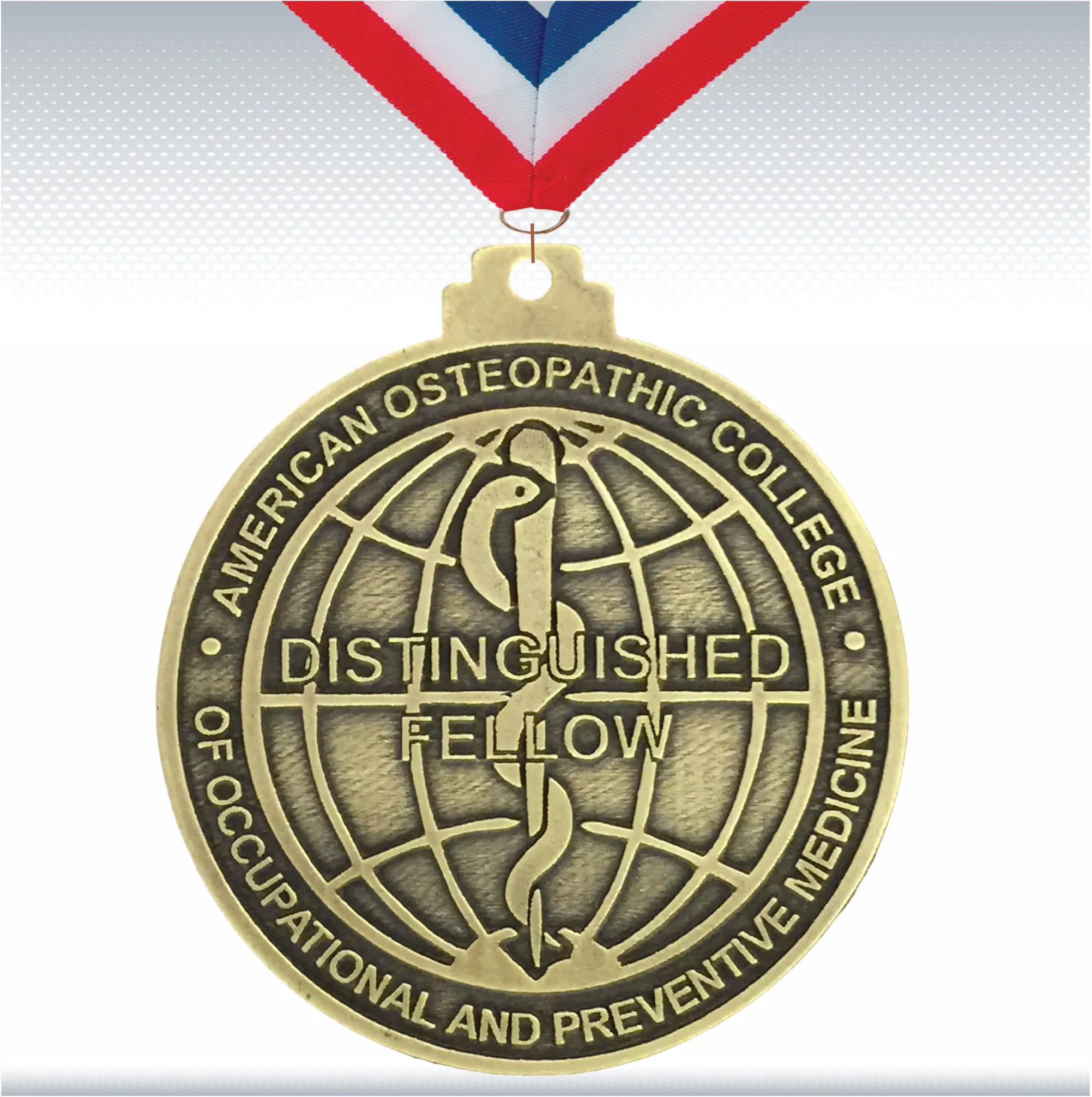 3 1/2" Custom Zinc American Made Medal 4