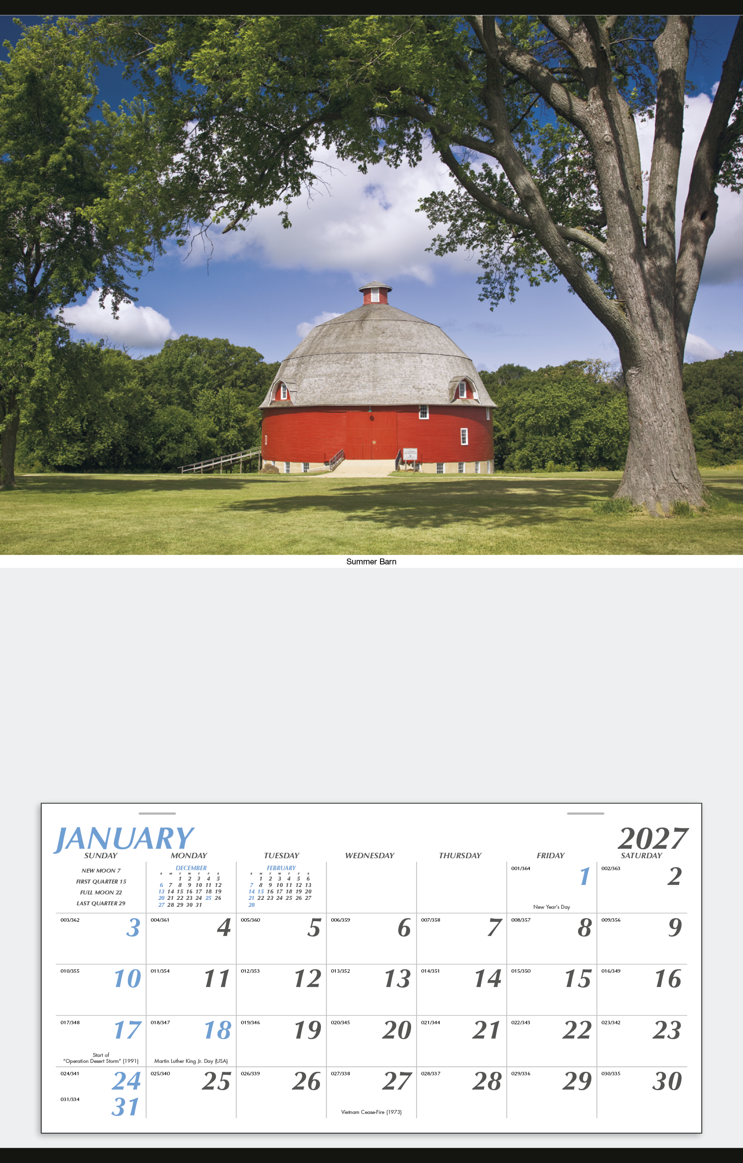 Triumph® Calendars Large Hanger Calendar 32
