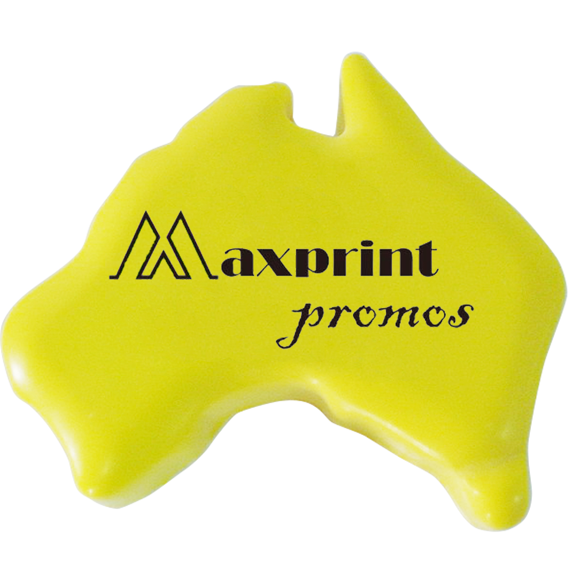 Map Shaped Stress Toy, custom stress ball with logo imprint 2