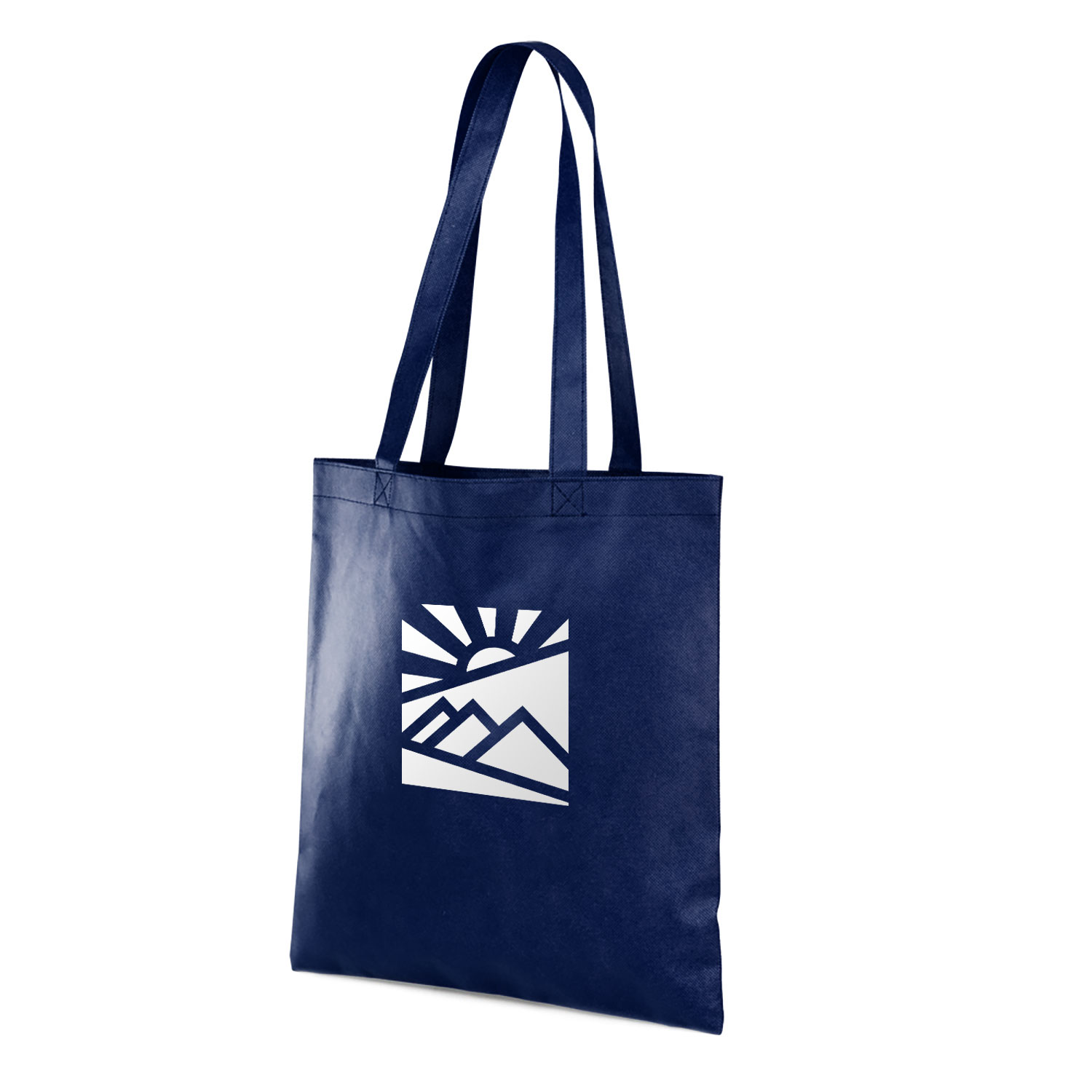 Speedy Shopper Non-Woven Reusable Tote Bags (2 Color Imprint) 13