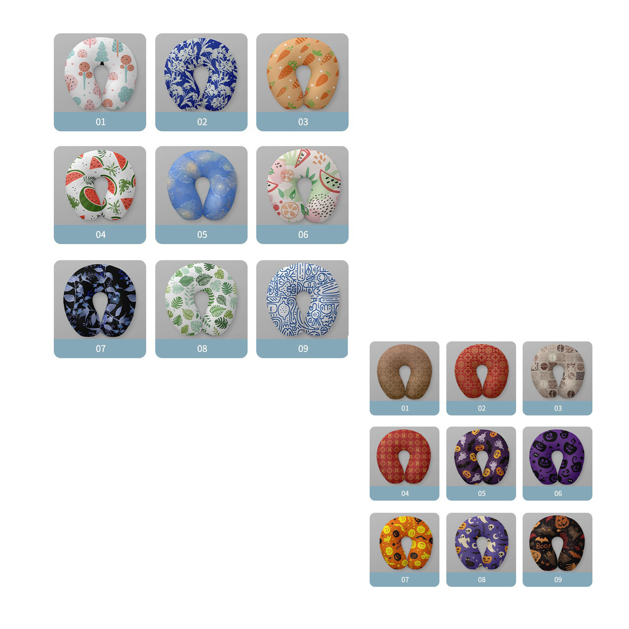 Inflatable Travel U Shaped Neck Pillow MOQ50 1