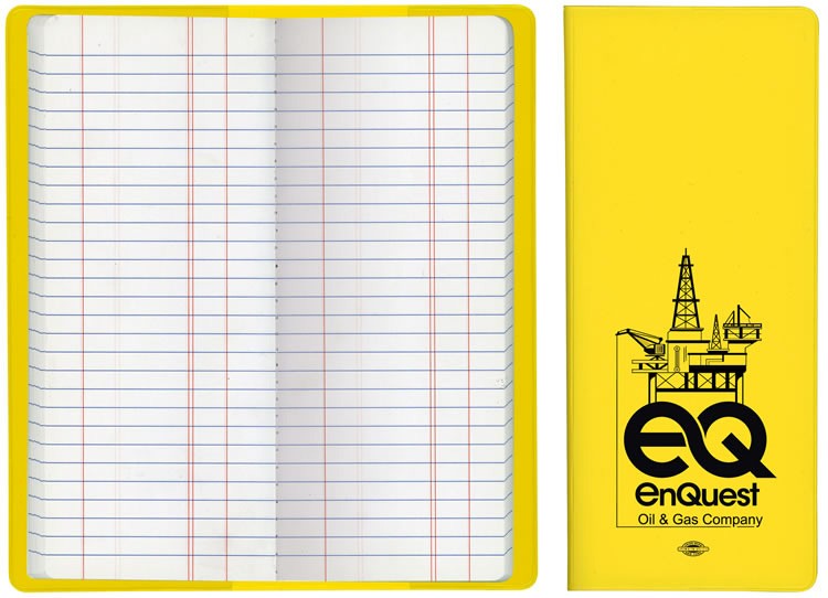 Oil & Pipe Long Tally Book-Standard Vinyl 4