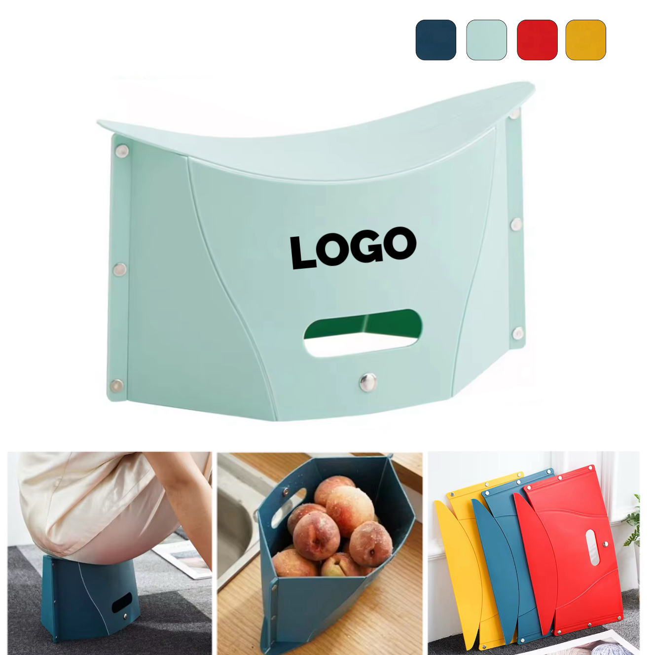 MOQ 10 pcs Collapsible Outdoor Stool 5