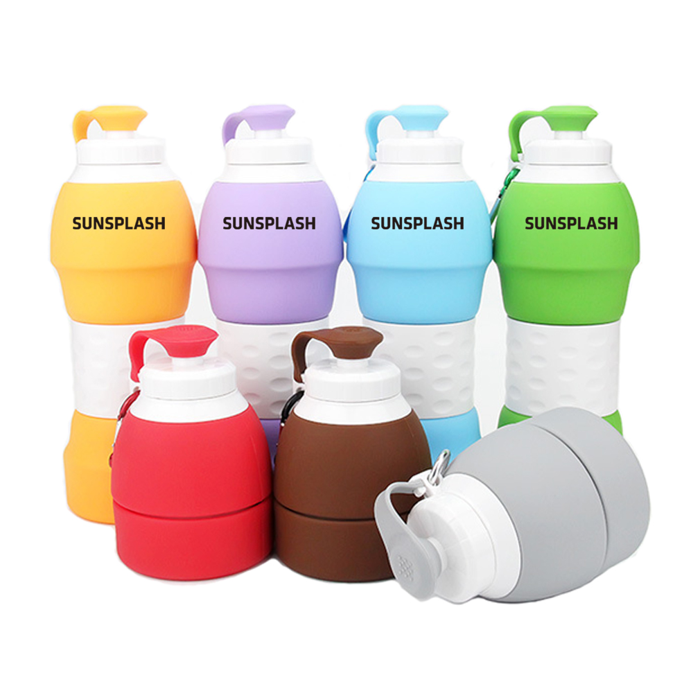 Outdoor Portable Silicone Folding Retractable Water Cup 20oz 2