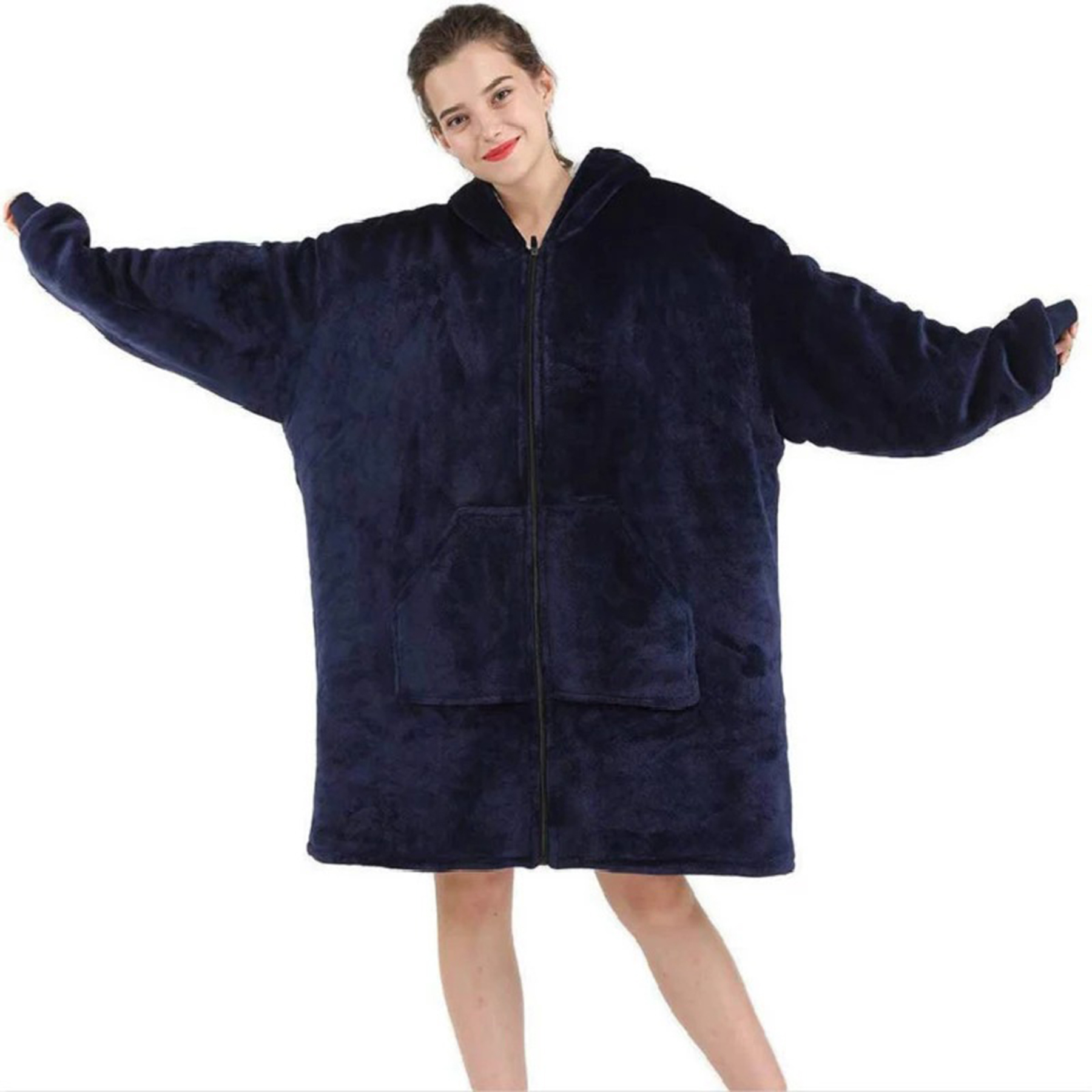 Oversized Comfy Microfiber Wearable Blanket 3
